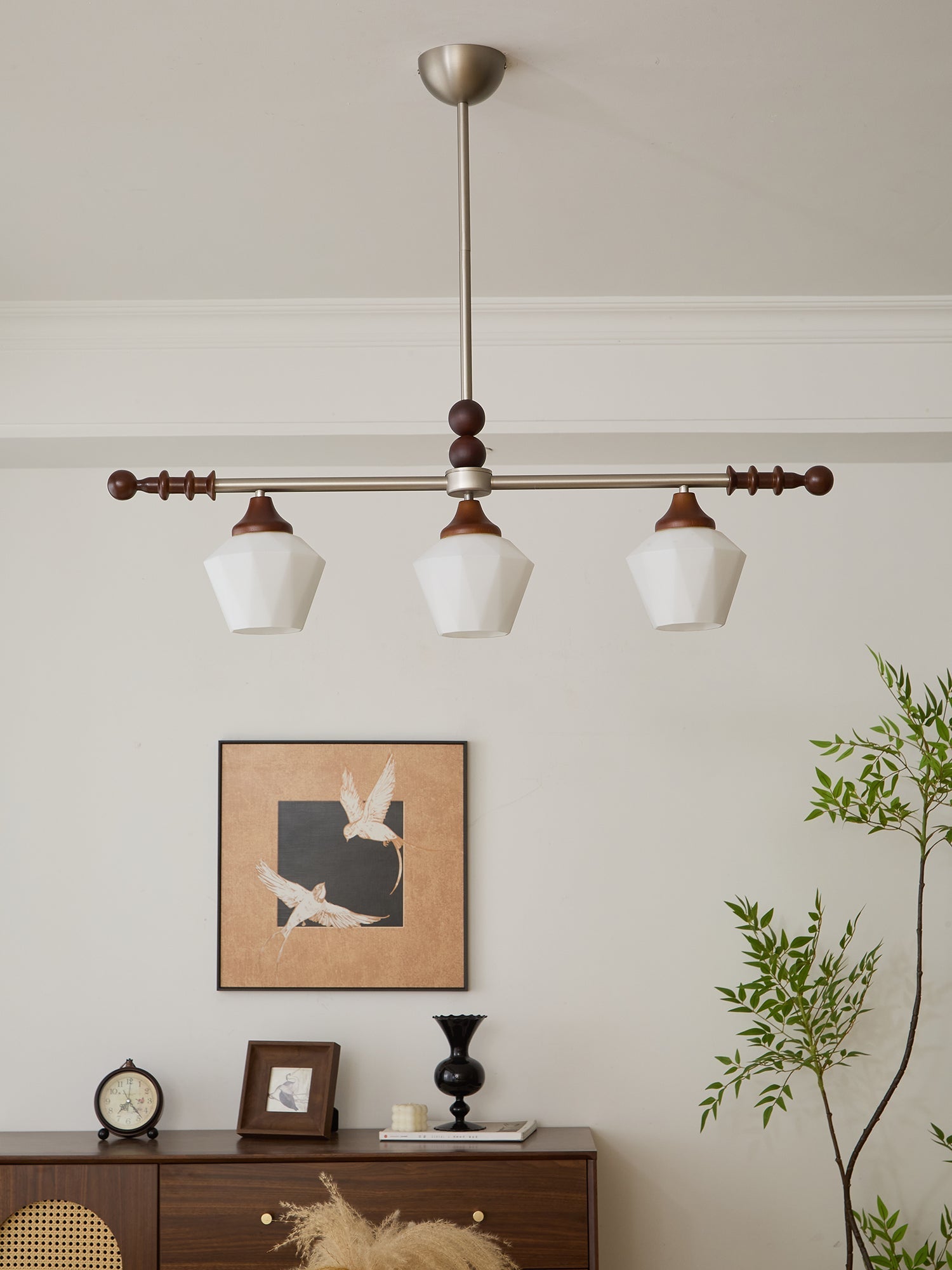 Vosole Traditional Elegance Vintage Wood Chandelier - Letslighting