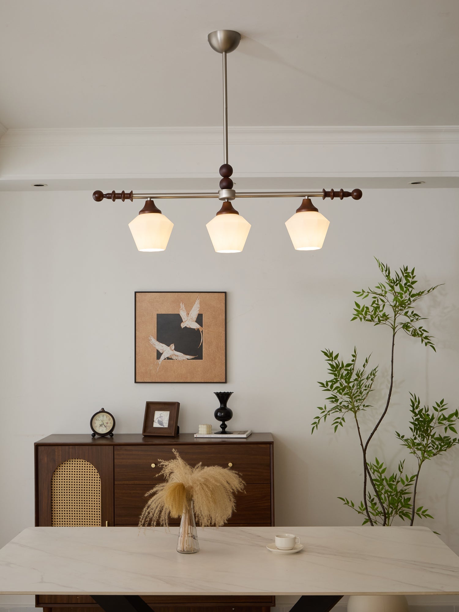 Vosole Traditional Elegance Vintage Wood Chandelier - Letslighting