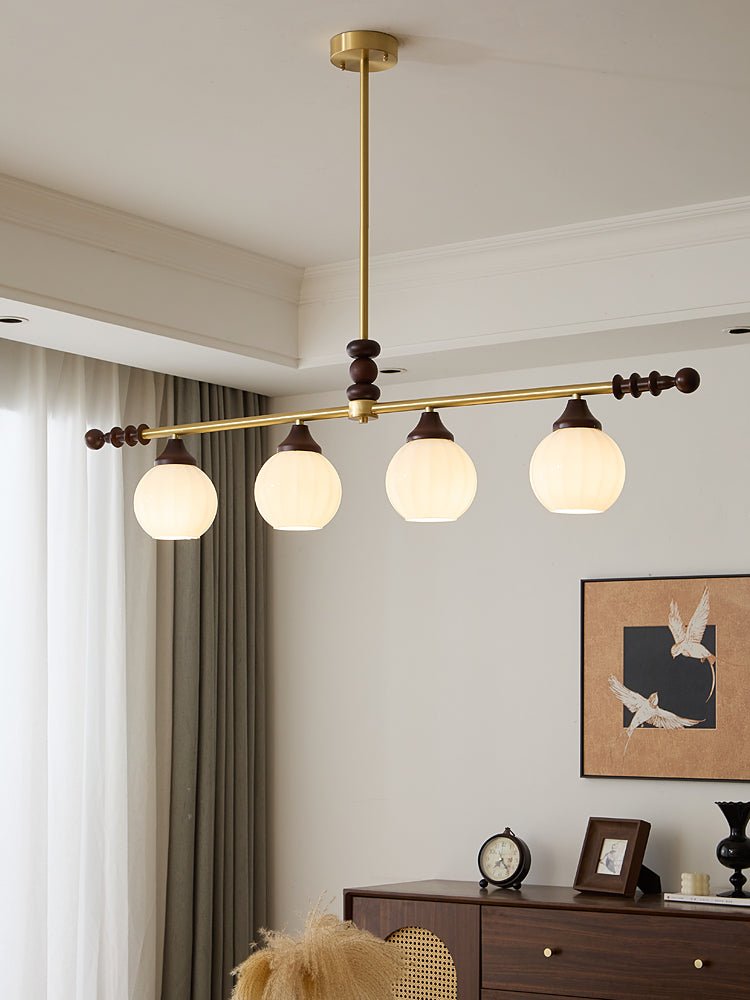Vosole Traditional Elegance Vintage Wood Chandelier - Letslighting