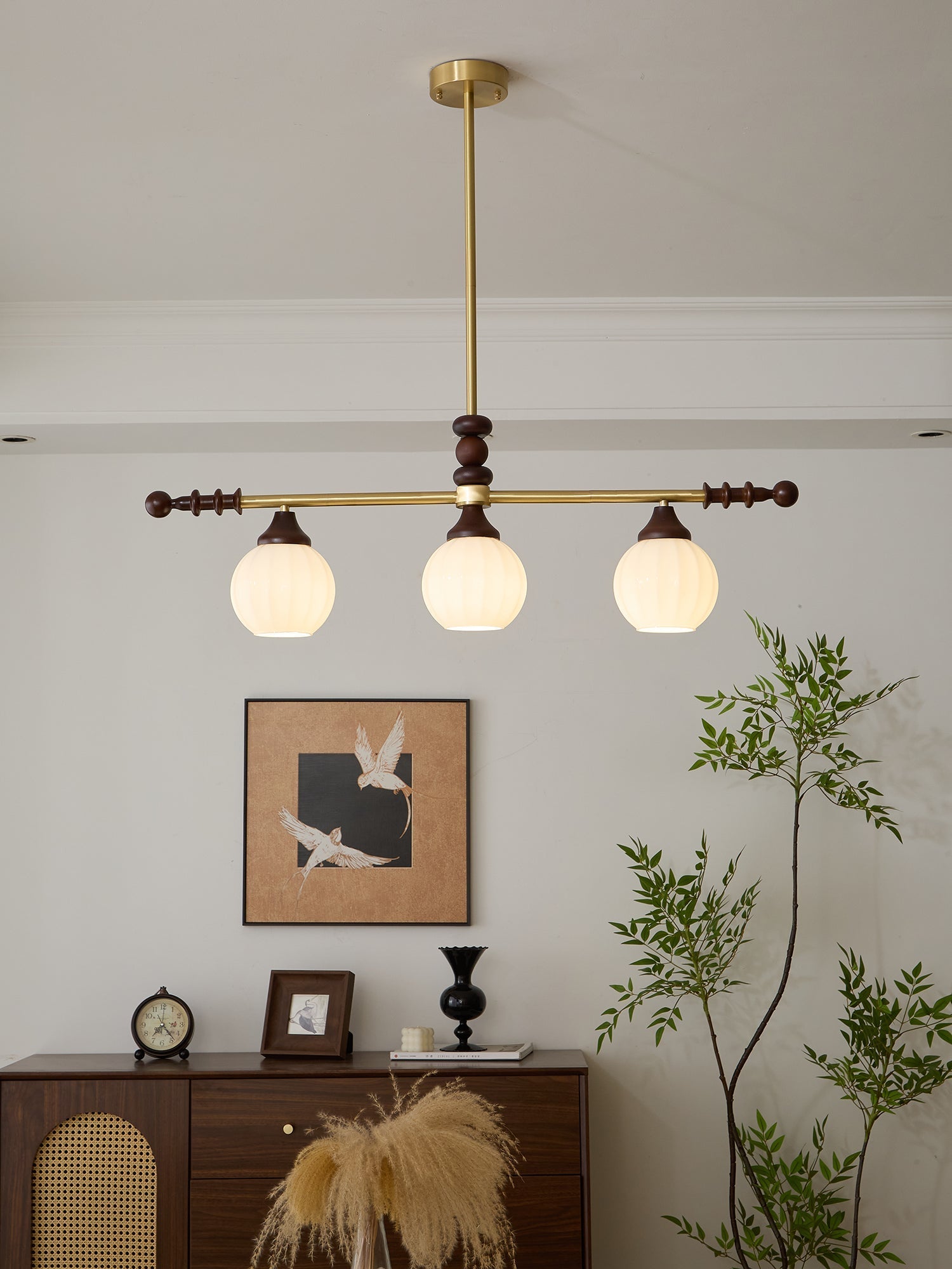 Vosole Traditional Elegance Vintage Wood Chandelier - Letslighting