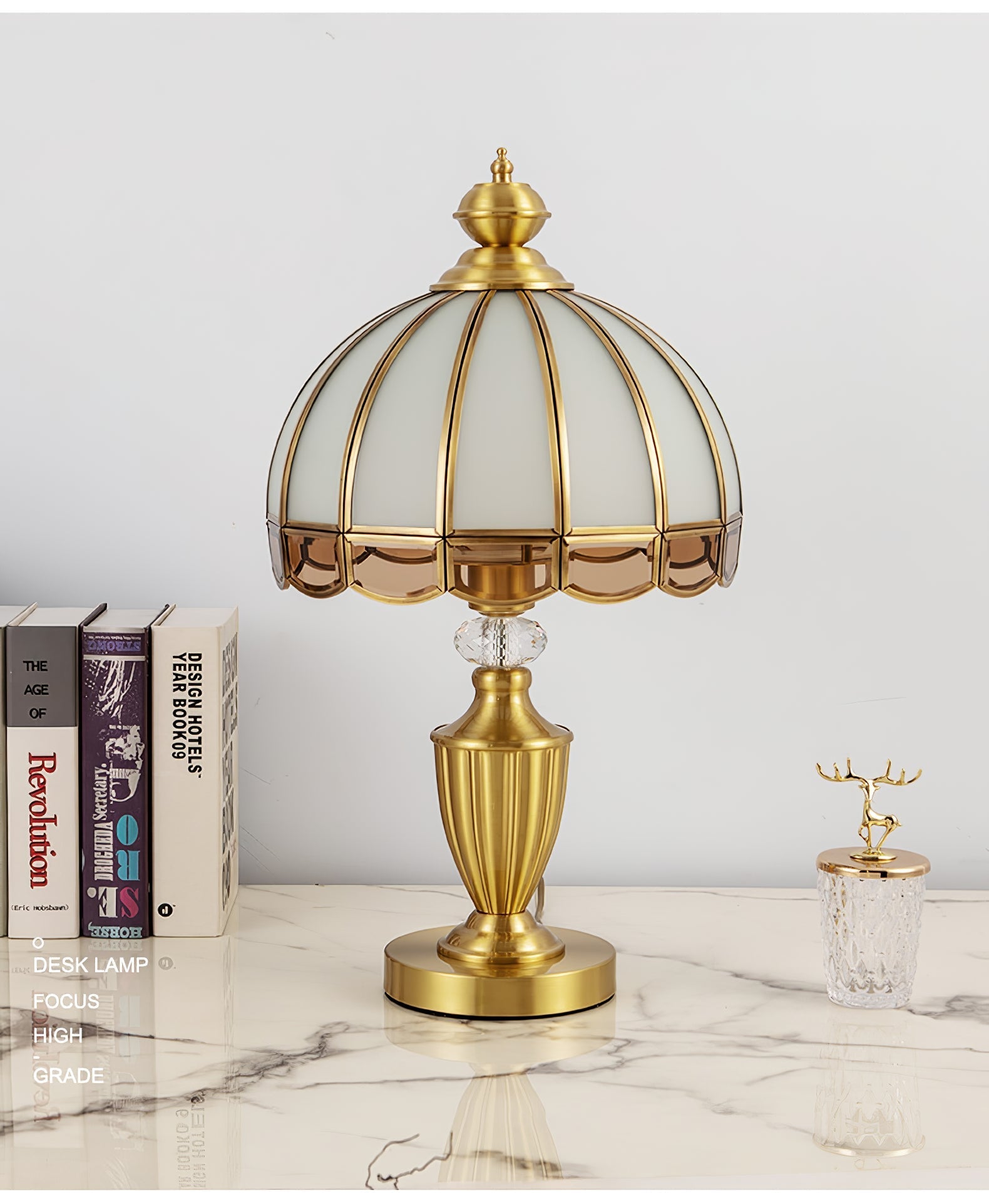Opaline Glass Classic Table Lamp - Letslighting