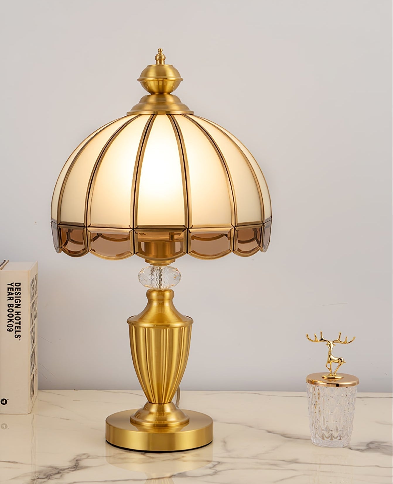 Opaline Glass Classic Table Lamp - Letslighting