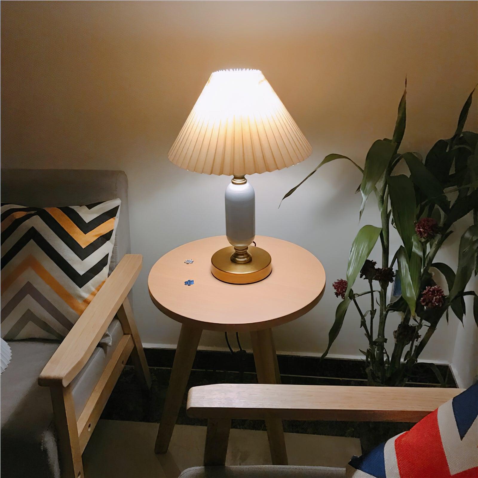 Aurmarila Fabric Table Lamp - Letslighting