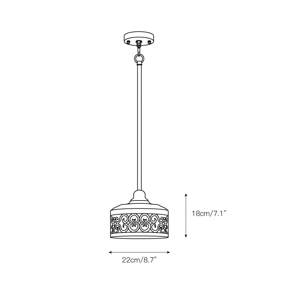 Zest Art Classic Vintage Pendant Lamp - Letslighting
