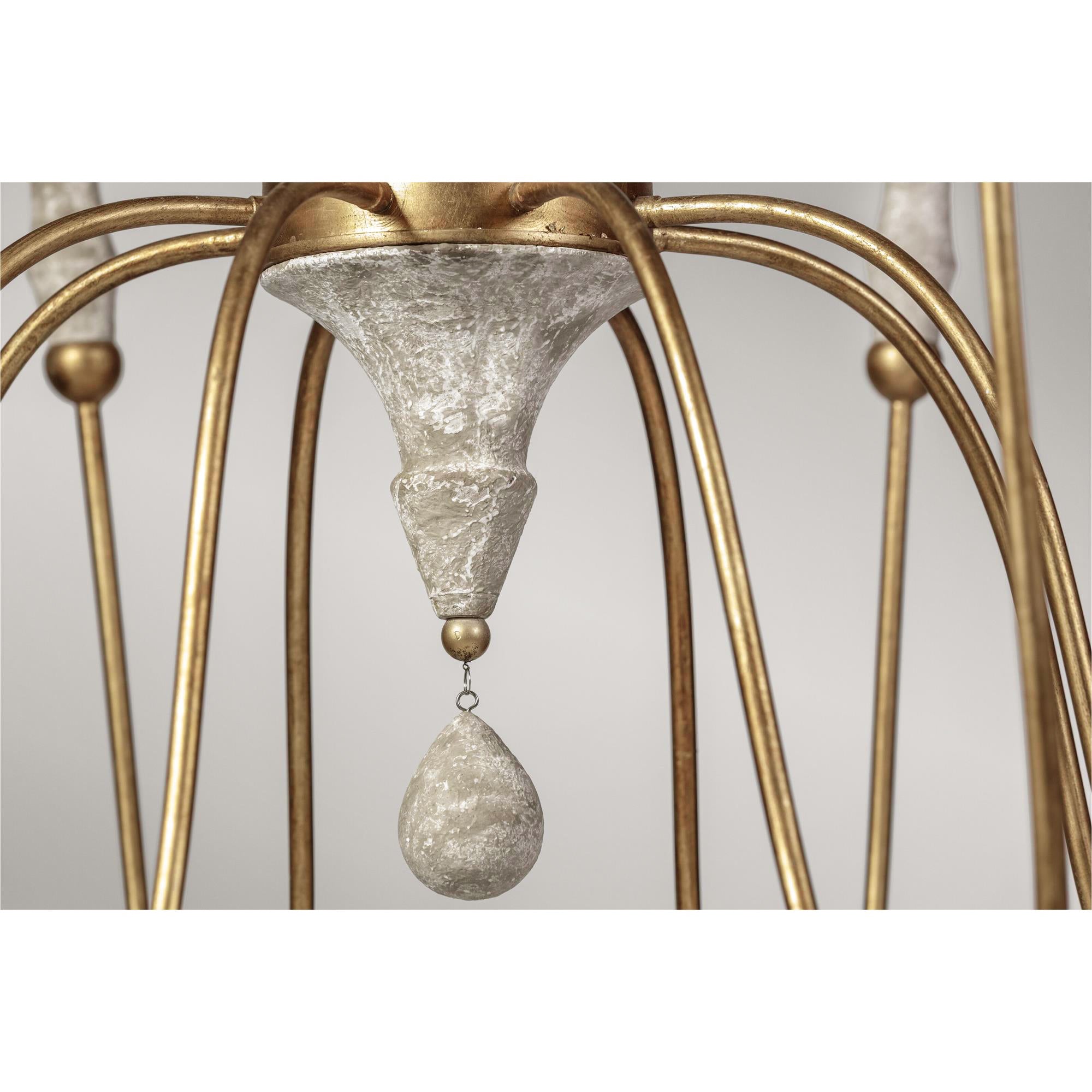 Arcad Vintage Industrial Wooden Chandelier - Letslighting