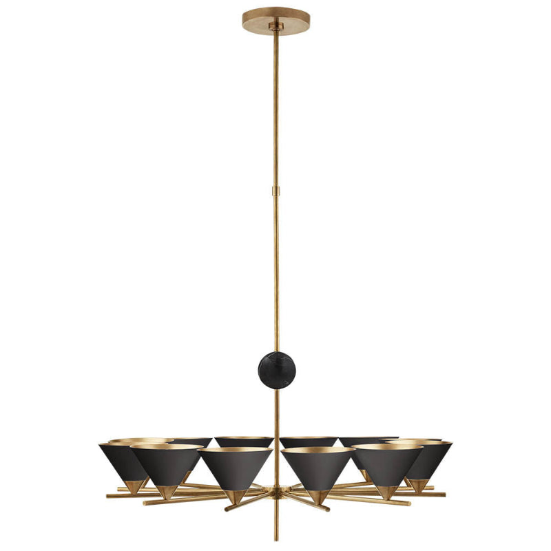 Bloom Large Vintage Marble Chandelier - Letslighting