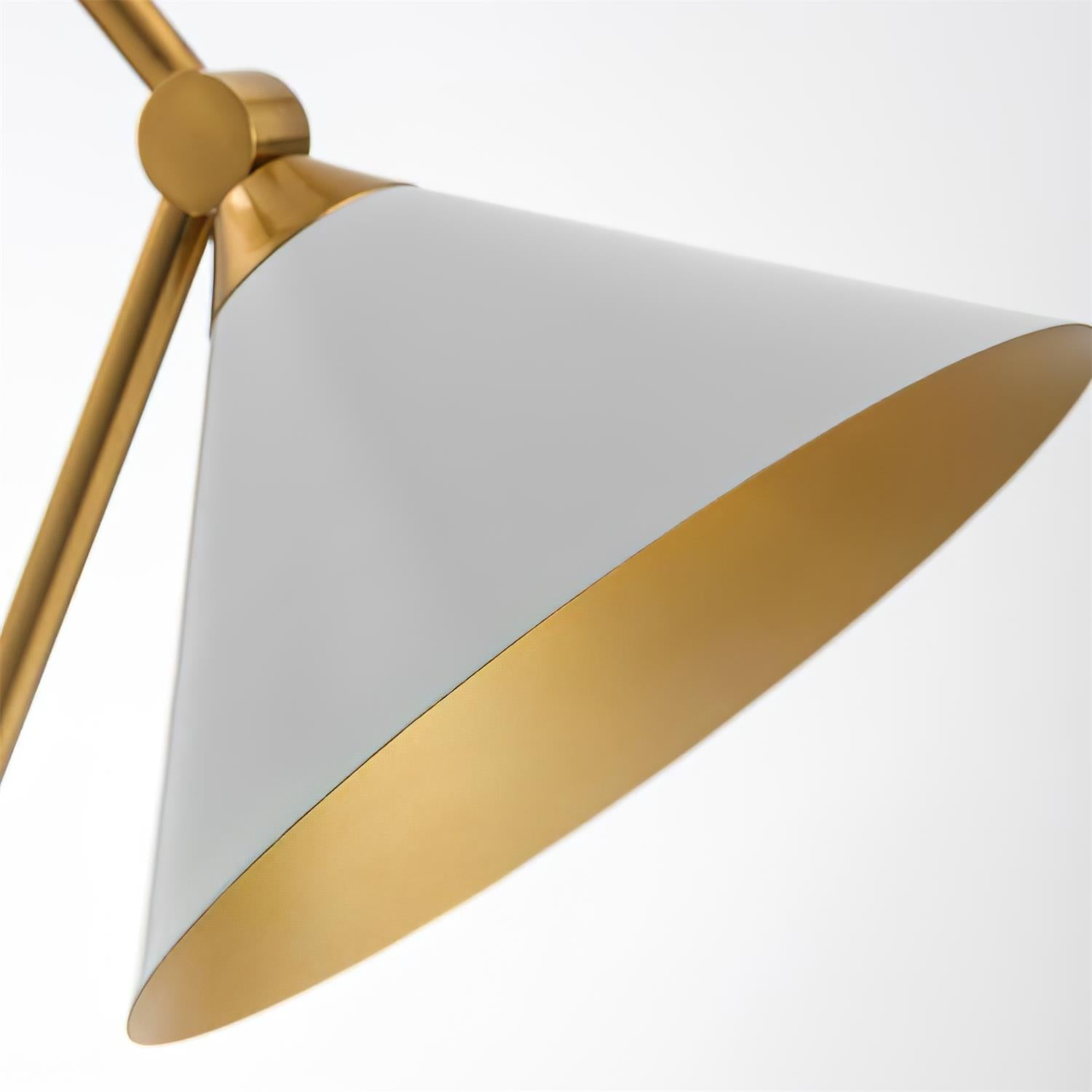 Zephyre Marble Geometric Table Lamp - Letslighting