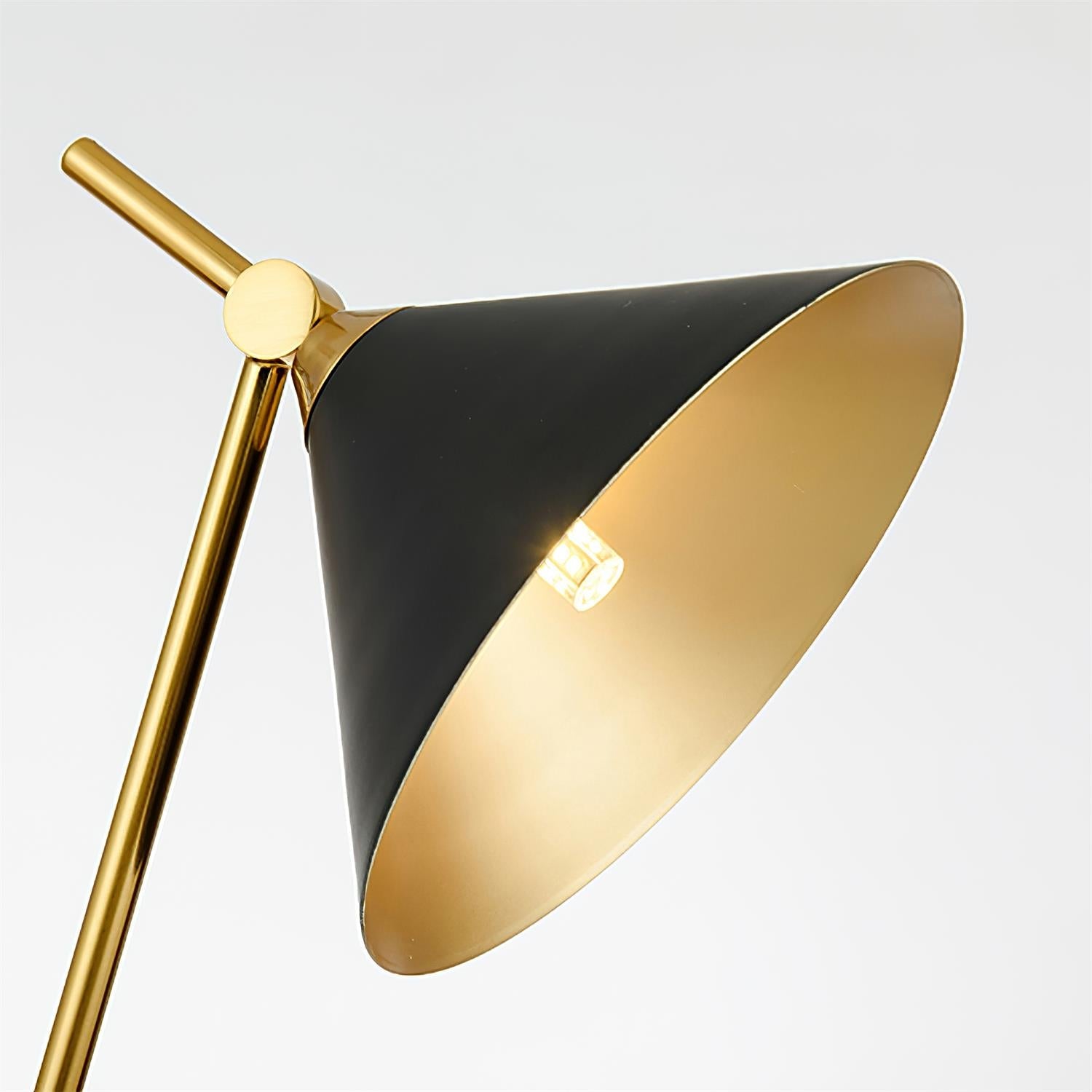 Zephyre Marble Geometric Table Lamp - Letslighting