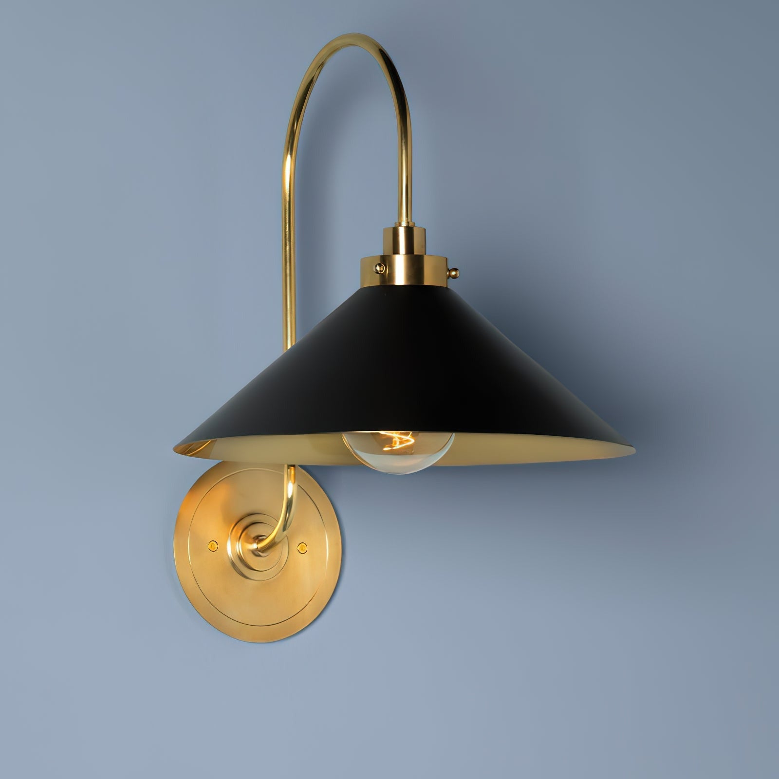 Silva  Vintage Indoor Wall Lamp Brass