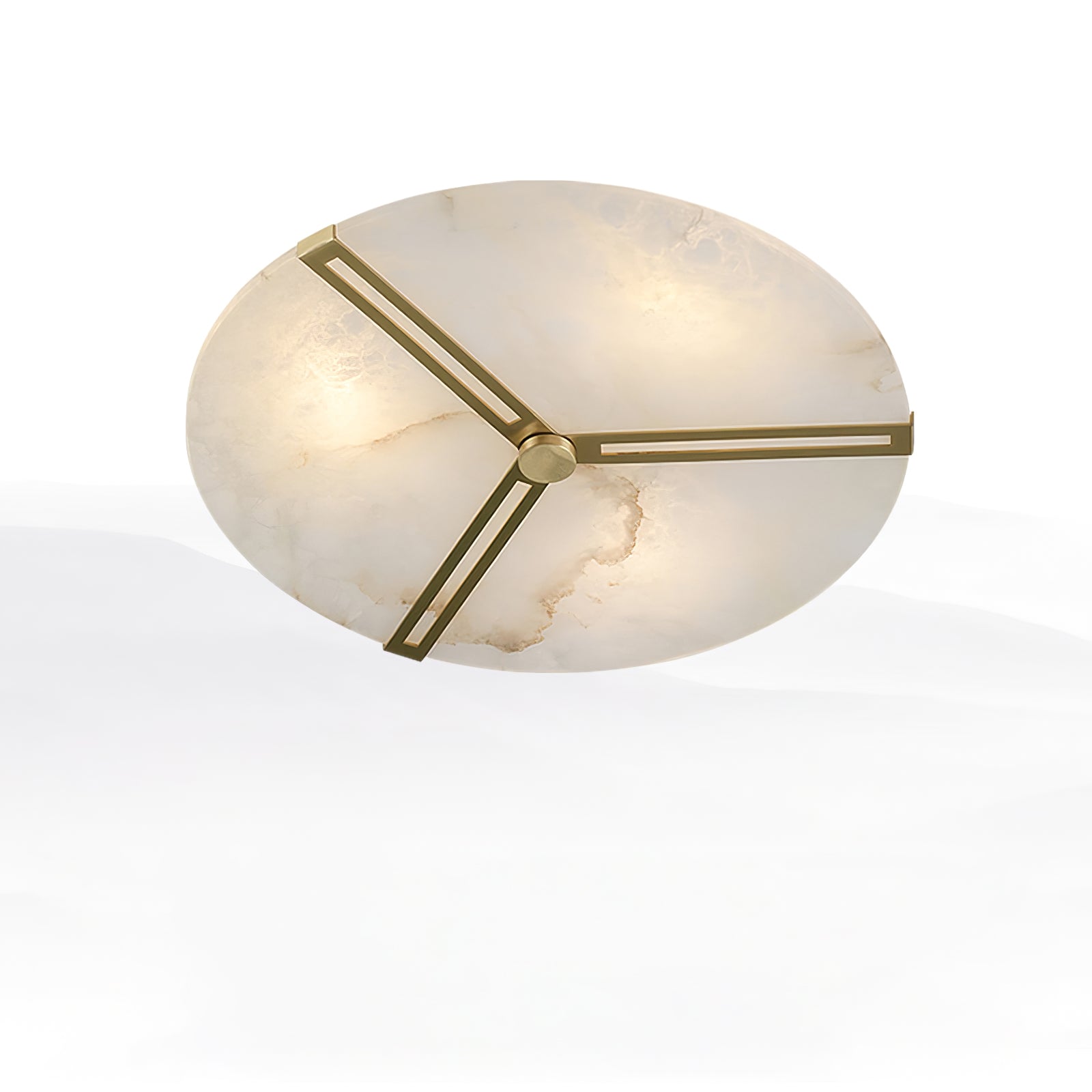 Aveline Alabaster Flush Mount Ceiling Light
