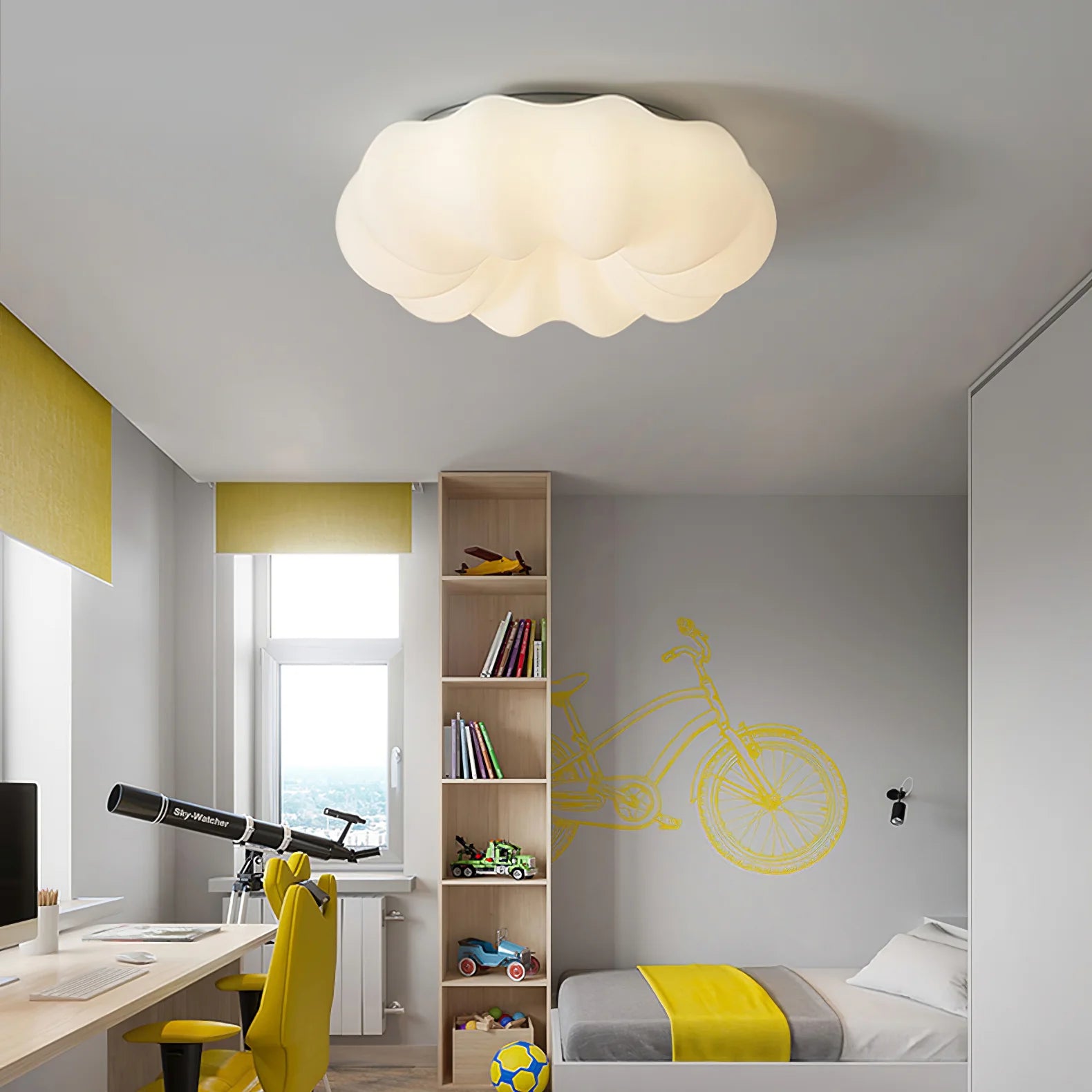 Aira White Cloud Ceiling Light - Letslighting