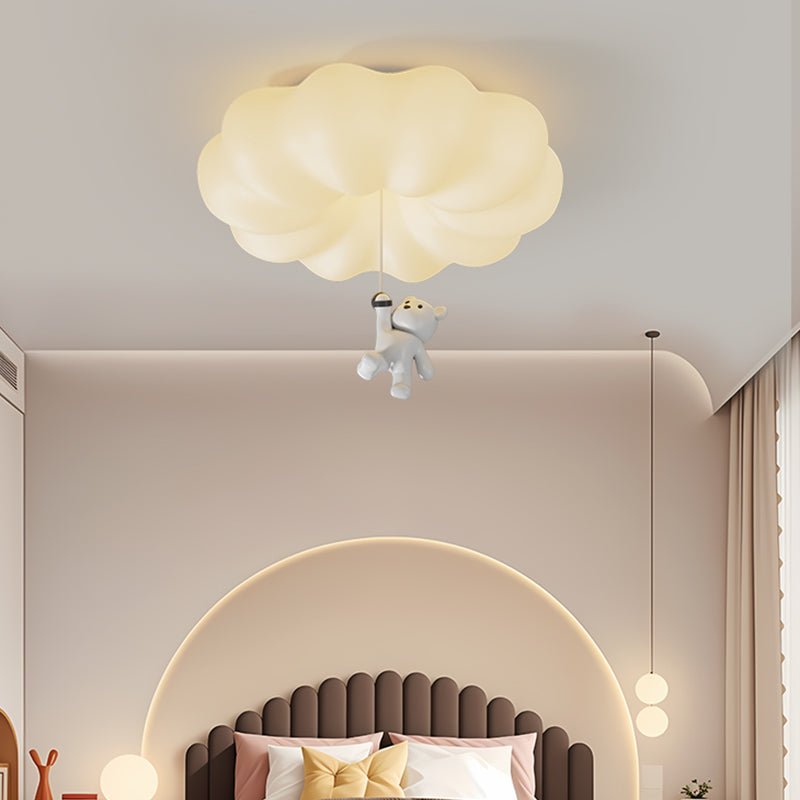 Civarion Classic Cloud Bear Resin Ceiling Light - Letslighting