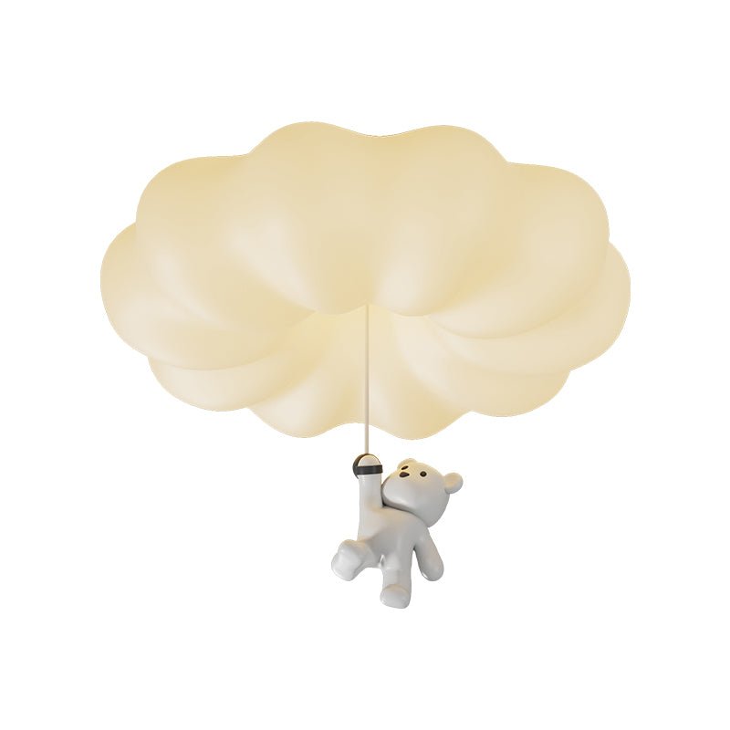 Civarion Classic Cloud Bear Resin Ceiling Light - Letslighting
