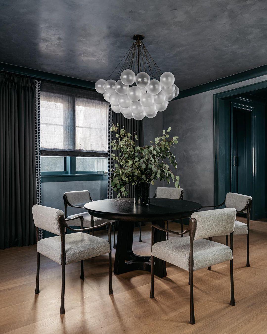 Lustra Chandelier Bubble Frosted Glass - Letslighting