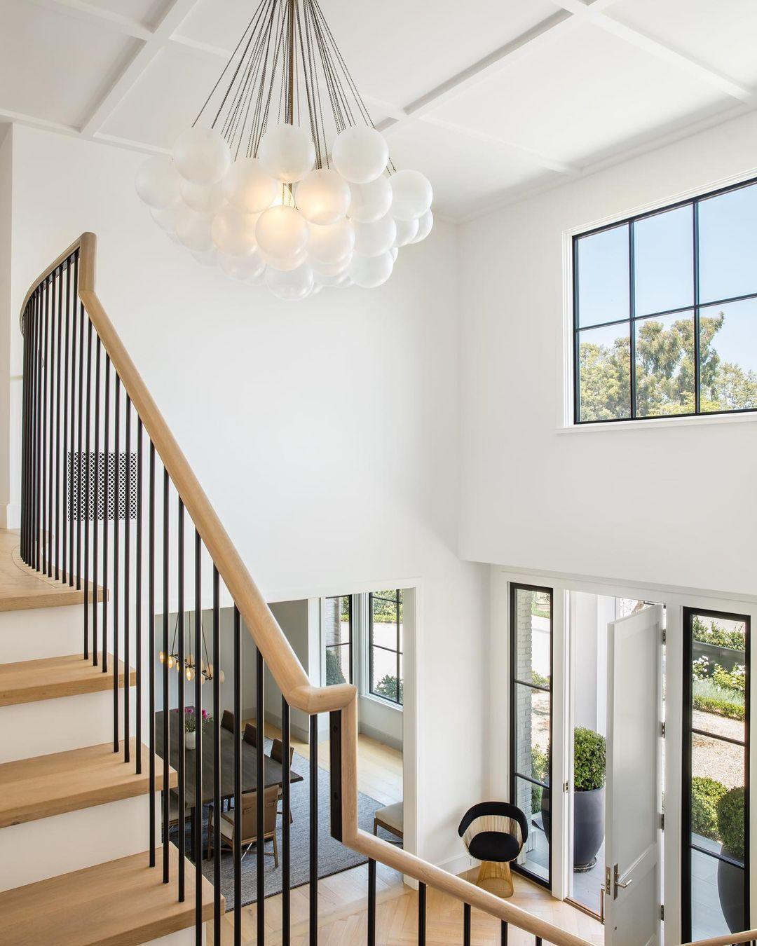 Lustra Chandelier Bubble Frosted Glass - Letslighting