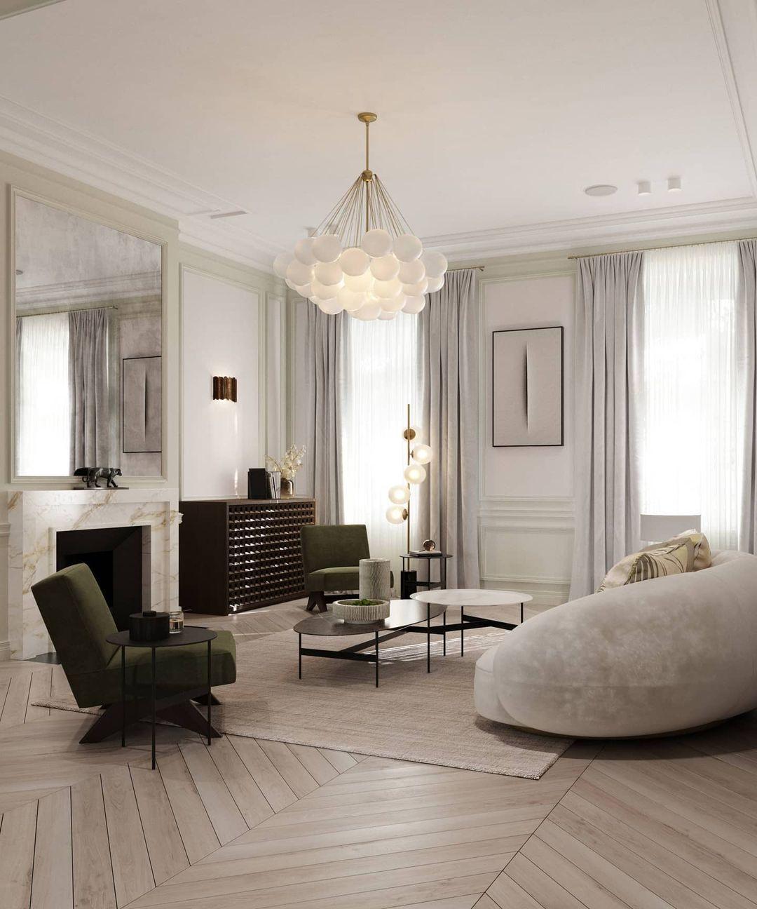 Lustra Chandelier Bubble Frosted Glass - Letslighting