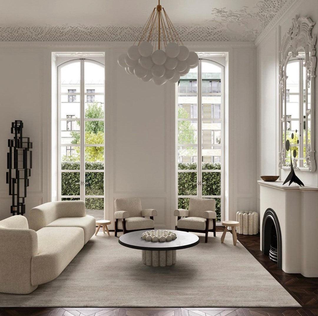 Lustra Chandelier Bubble Frosted Glass - Letslighting