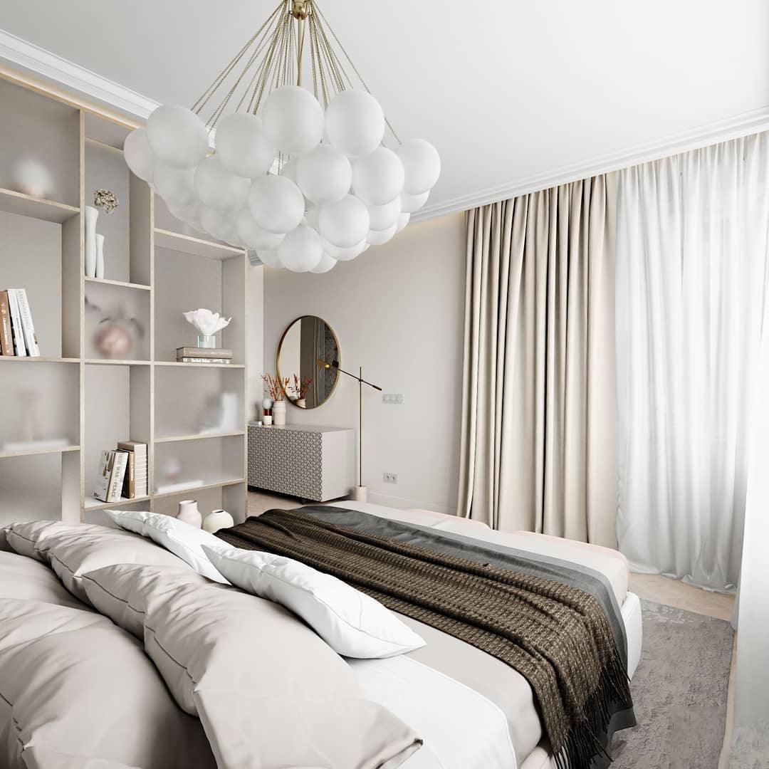 Lustra Chandelier Bubble Frosted Glass - Letslighting