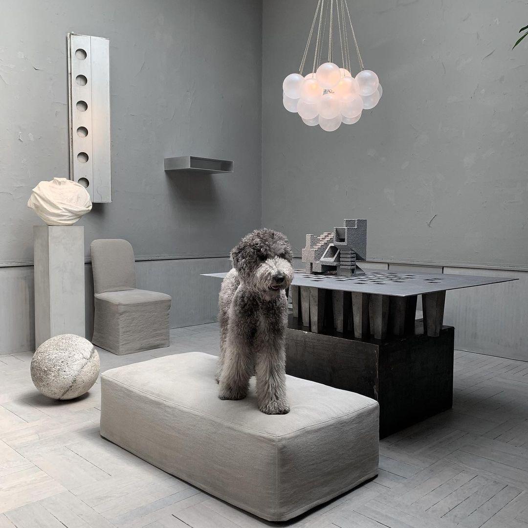 Lustra Chandelier Bubble Frosted Glass - Letslighting