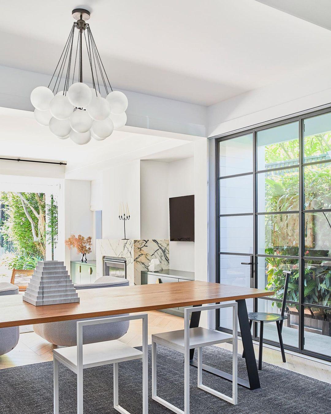 Lustra Chandelier Bubble Frosted Glass - Letslighting