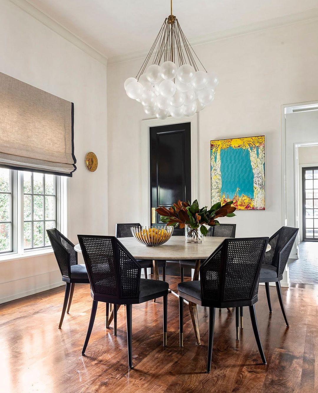 Lustra Chandelier Bubble Frosted Glass - Letslighting