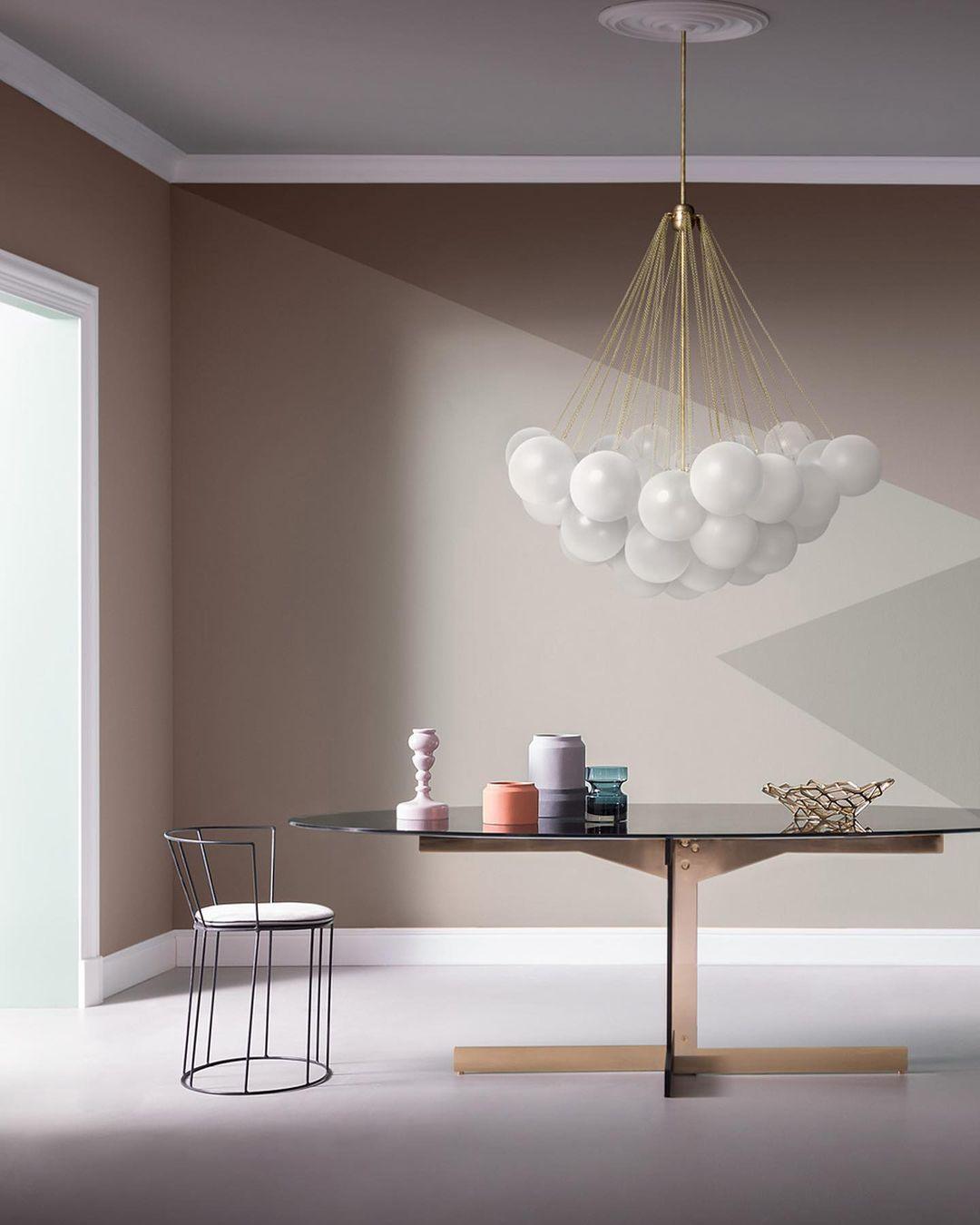 Lustra Chandelier Bubble Frosted Glass - Letslighting
