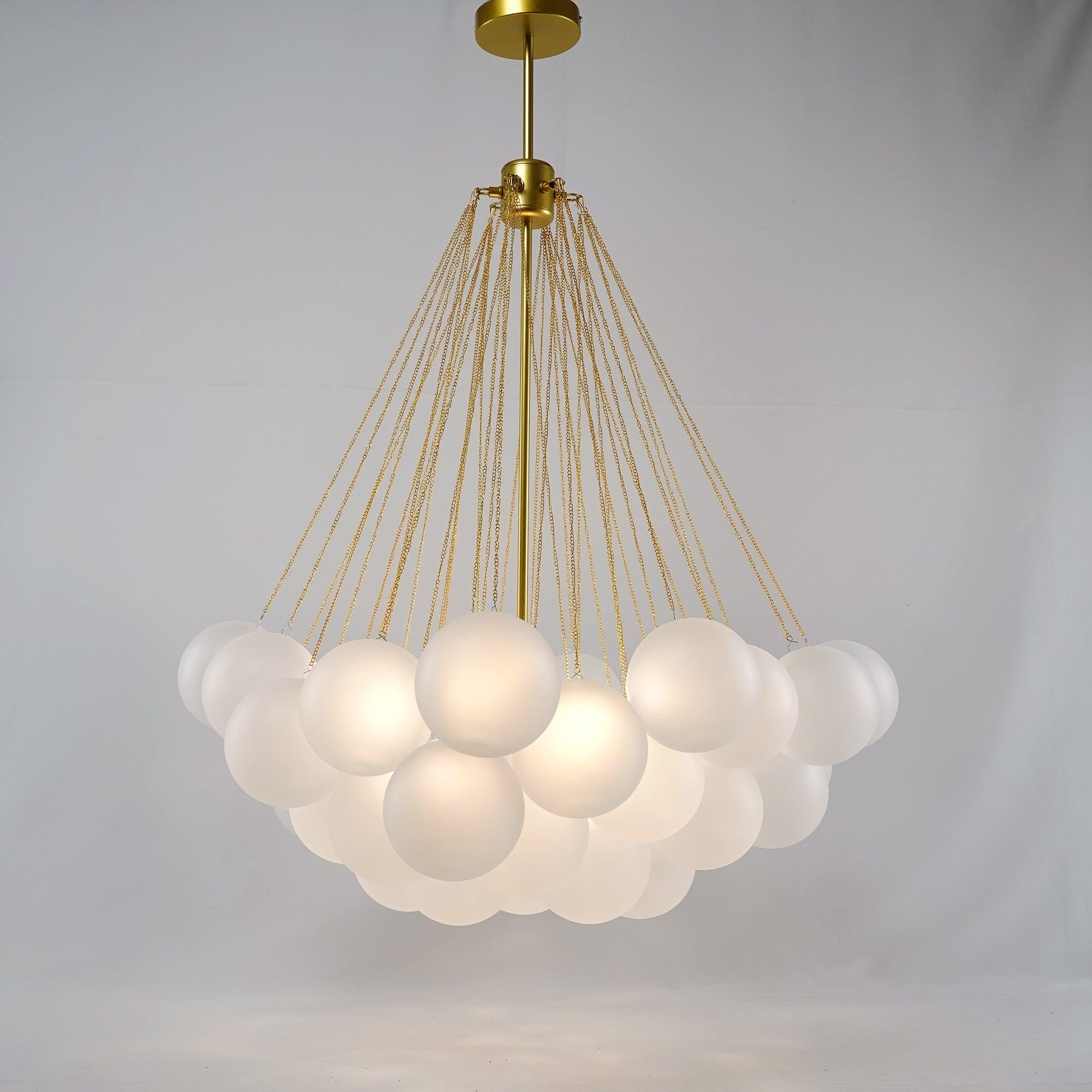 Valentina Glass Globe Pendant Light Bubble