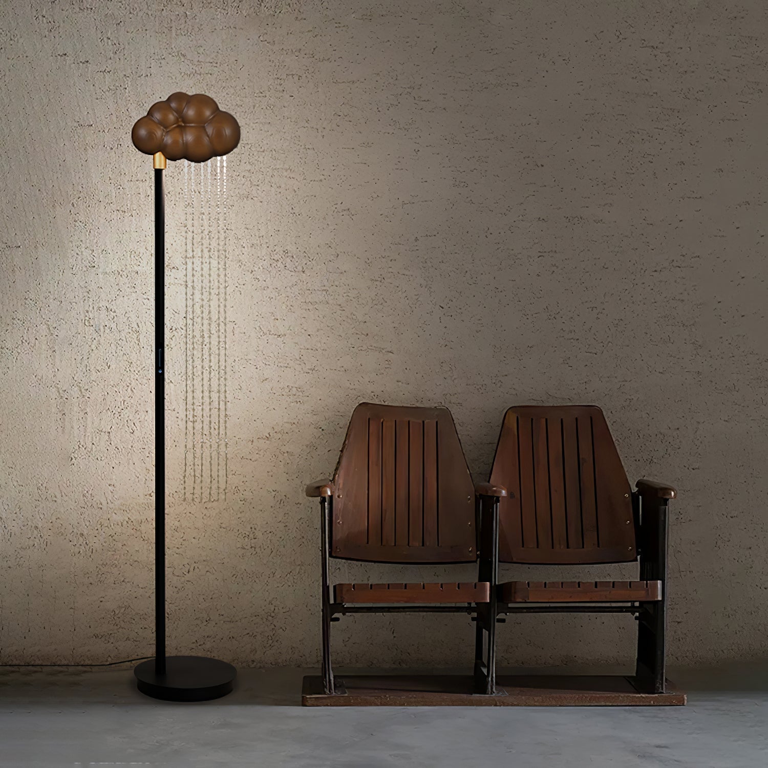 Orinyra Cloud-shaped Bronze Floor Lamp - Letslighting