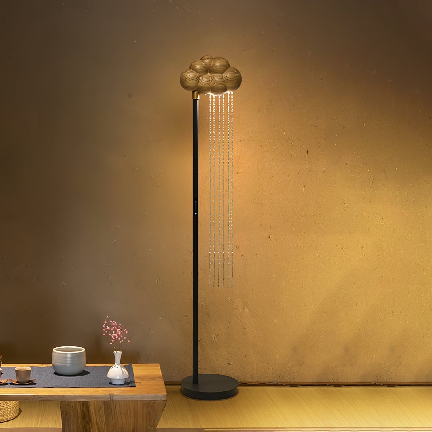Orinyra Cloud-shaped Bronze Floor Lamp - Letslighting