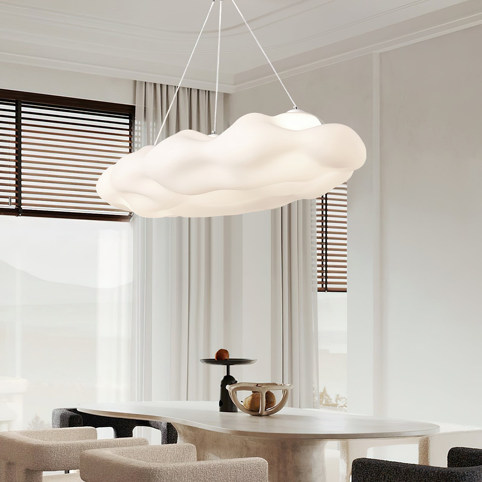 Nimer PE Artistic Pendant Light - Letslighting