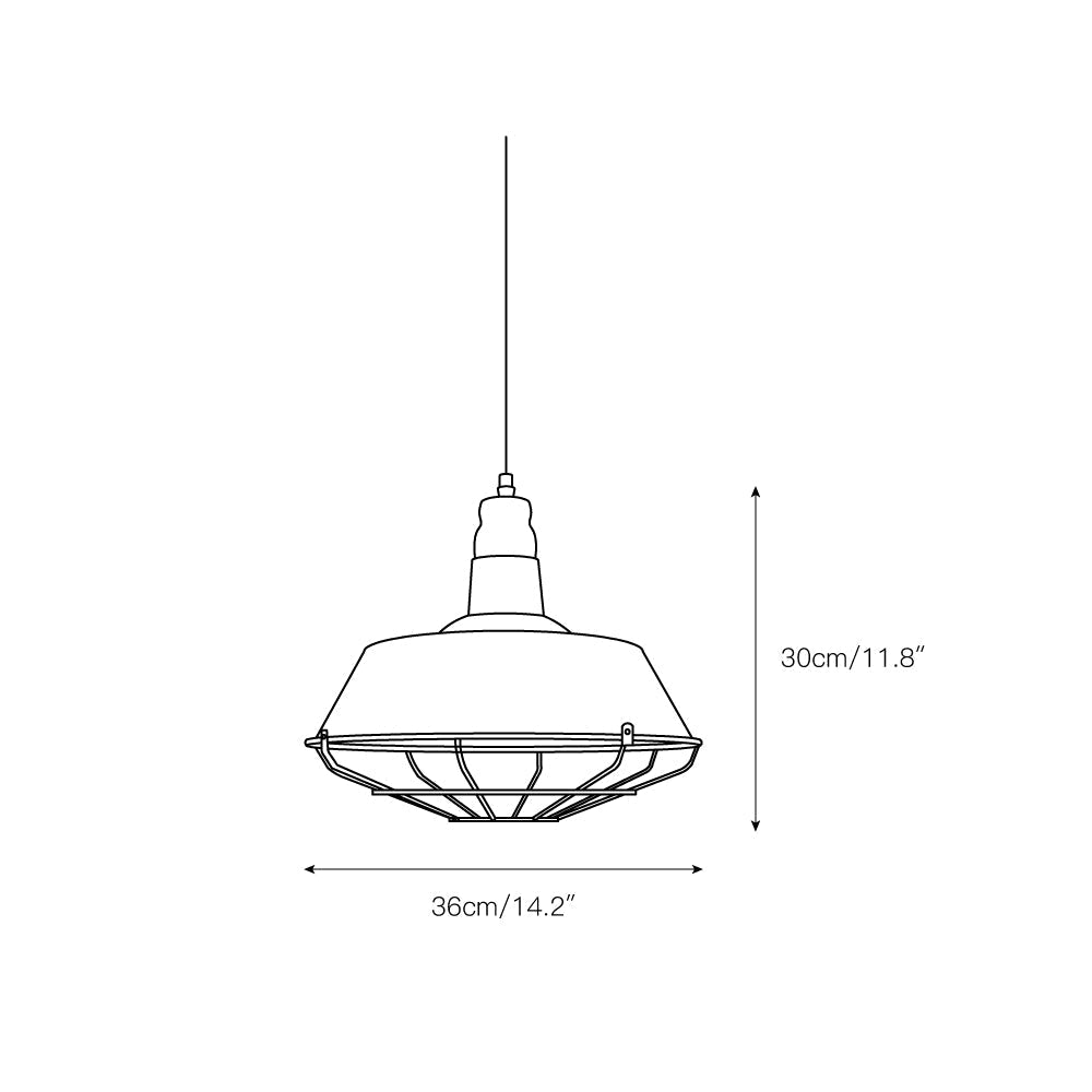 Cobal Colire Art Vintage Pendant Light - Letslighting