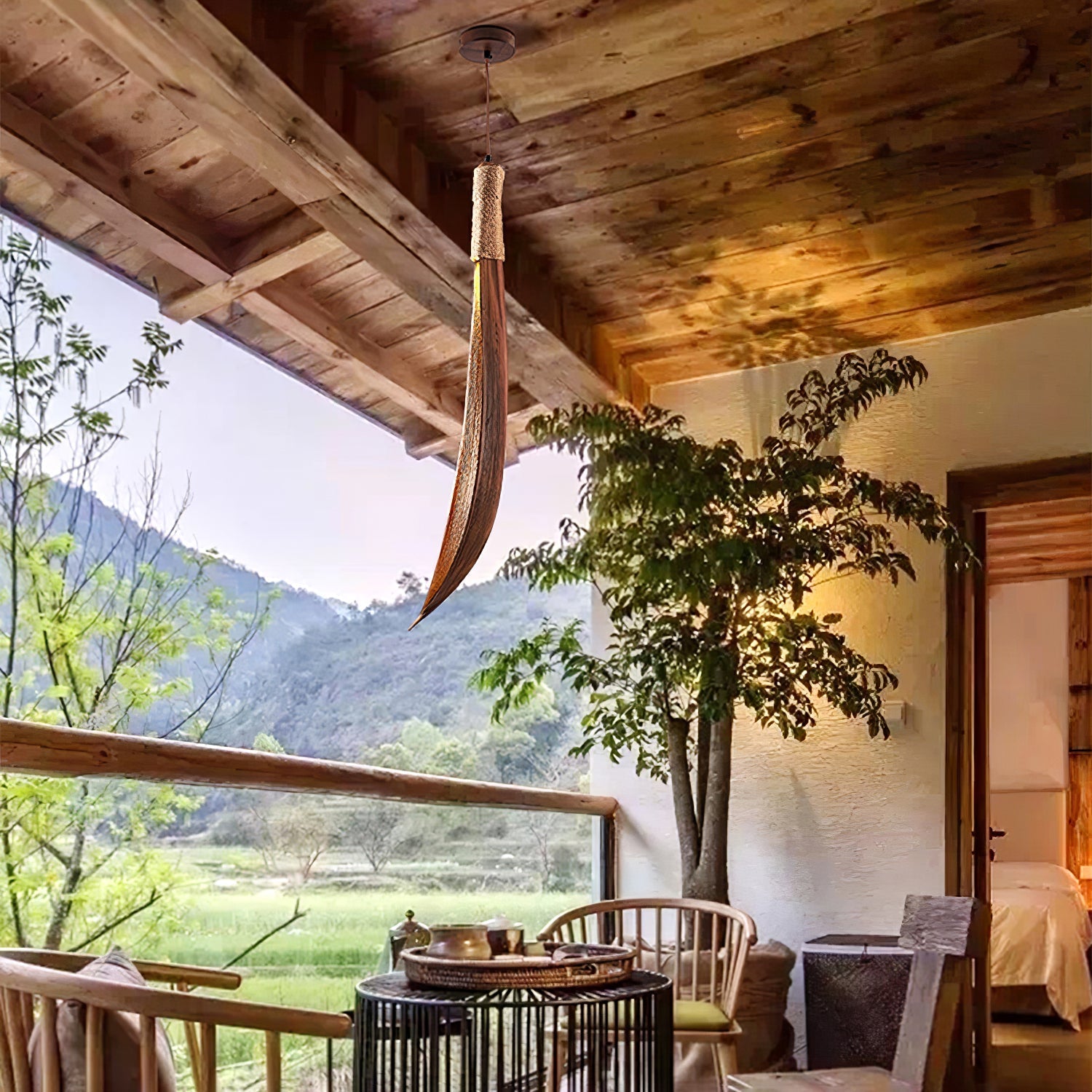 Brynn Natural Pendant Lamp - Letslighting