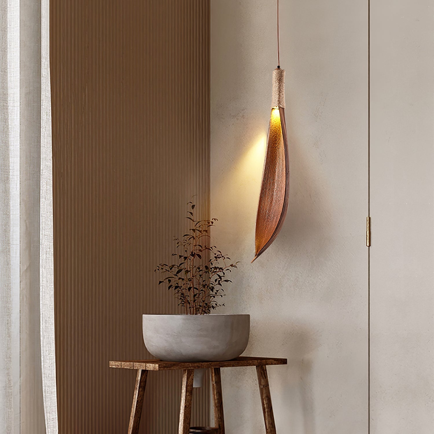 Brynn Natural Pendant Lamp - Letslighting