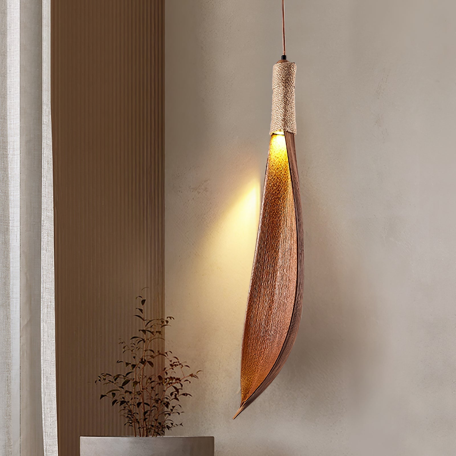 Brynn Natural Pendant Lamp - Letslighting