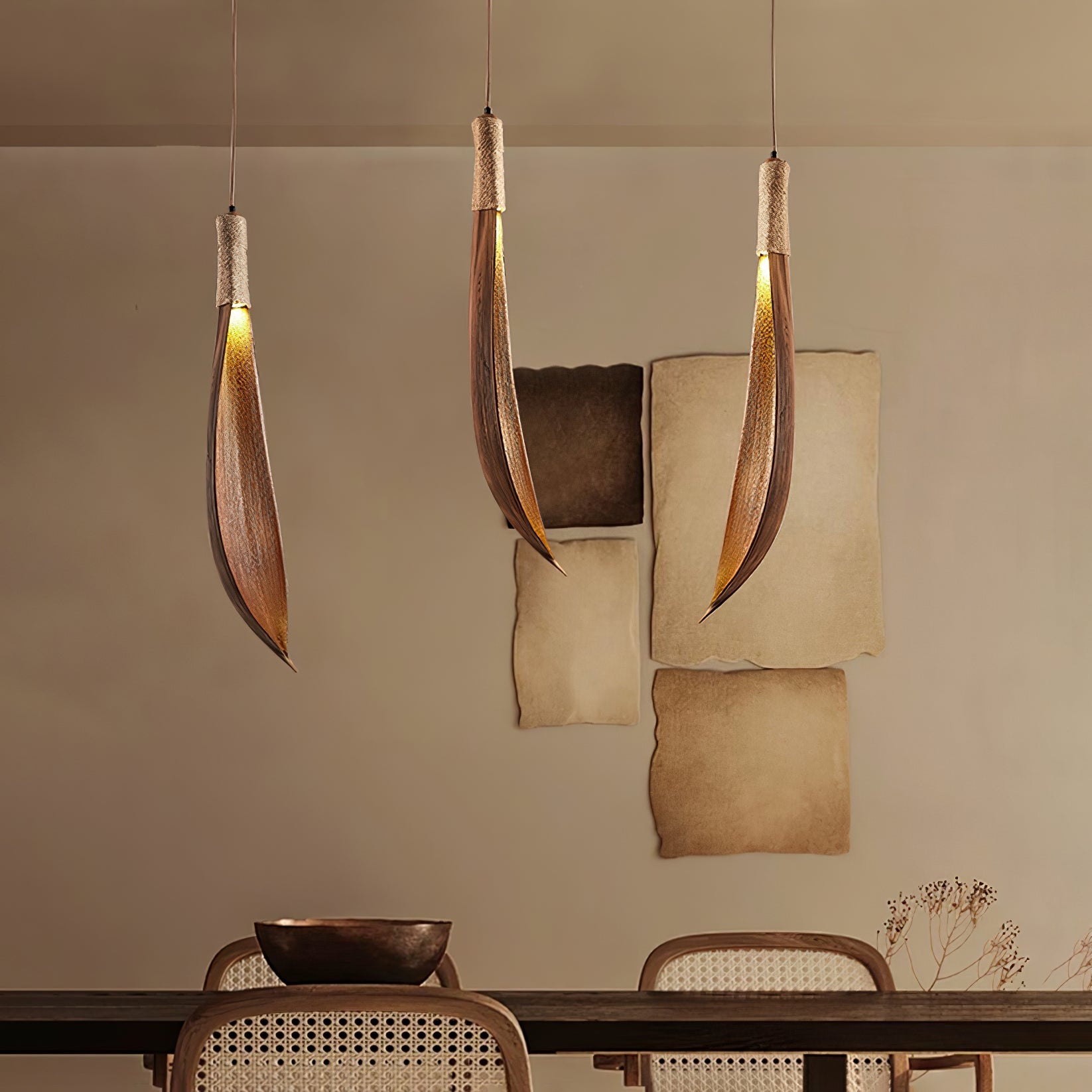 Brynn Natural Pendant Lamp - Letslighting