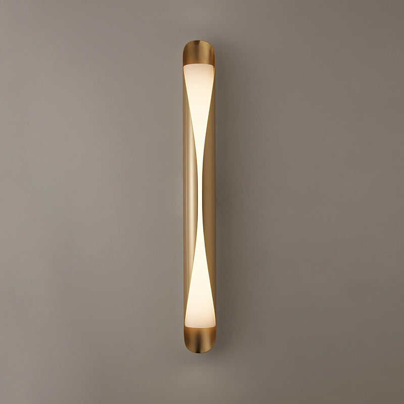 Jolt Modern Minimalist Copper Acrylic Wall Lamp - Letslighting
