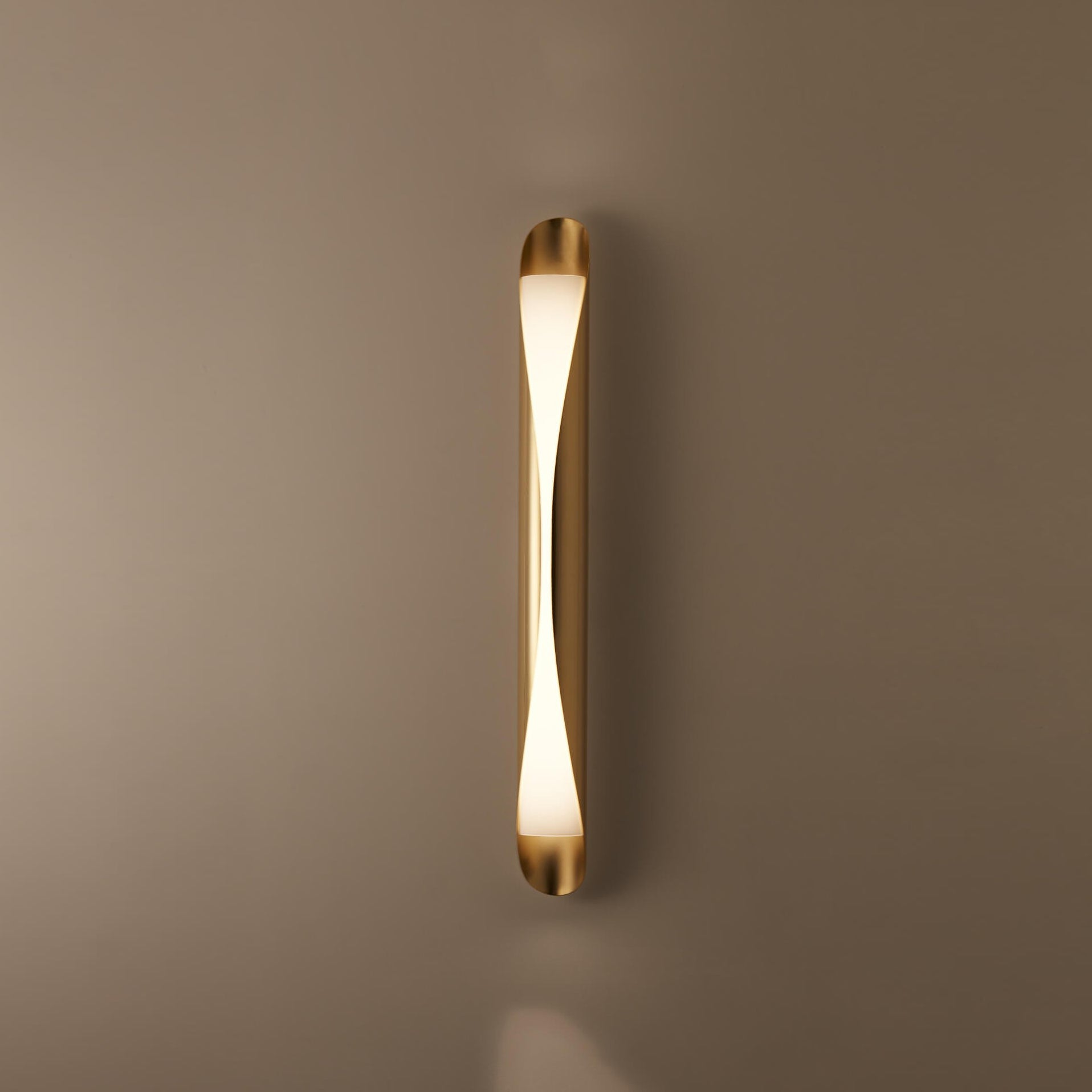 Jolt Modern Minimalist Copper Acrylic Wall Lamp - Letslighting