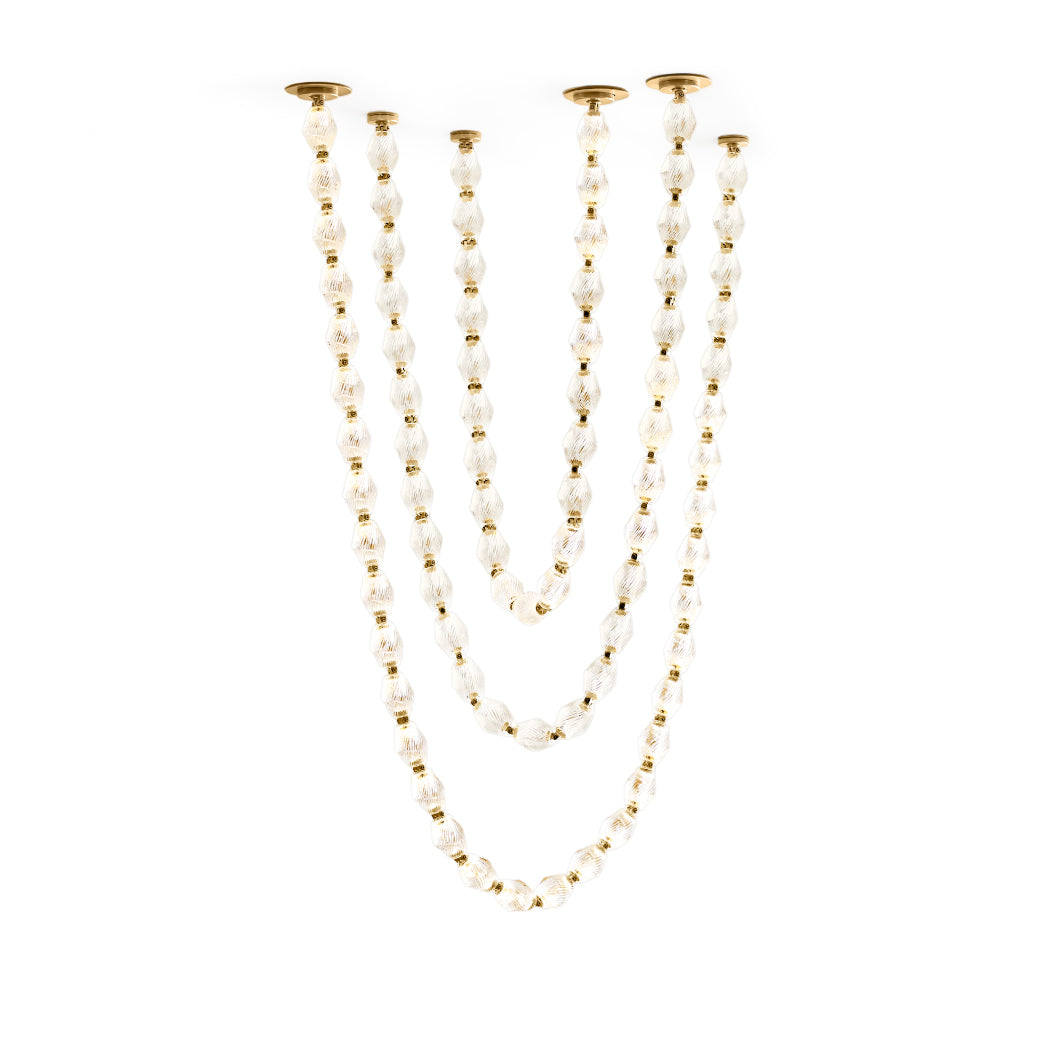 Karma Modern Minimalist Glass Chandelier - Letslighting