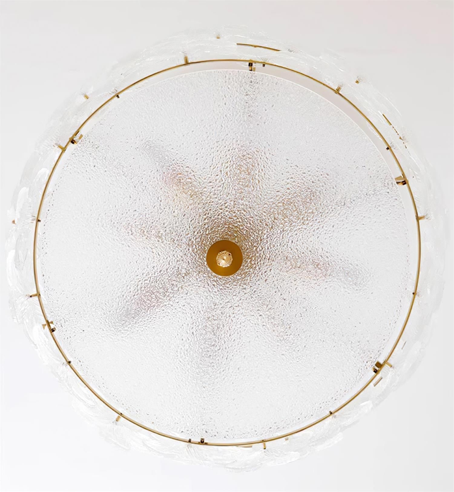 Fionel Glass Semi-Flush Mount Ceiling Light - Letslighting