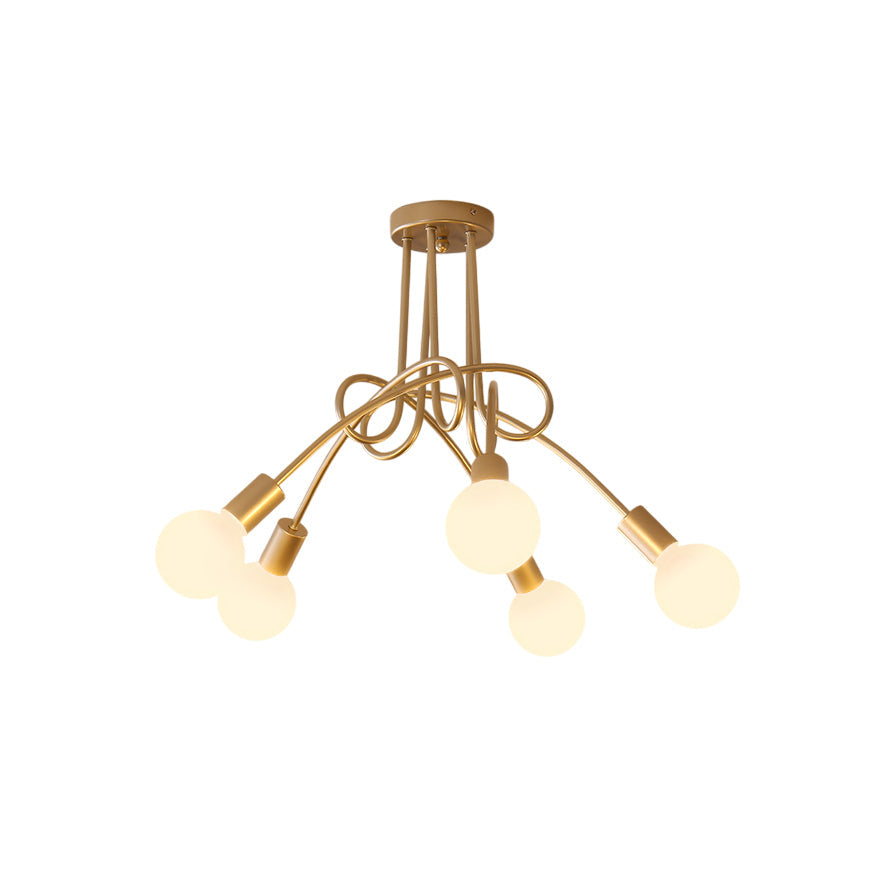 Oasis Art Unique Sputnik Glass Ceiling Lamp - Letslighting