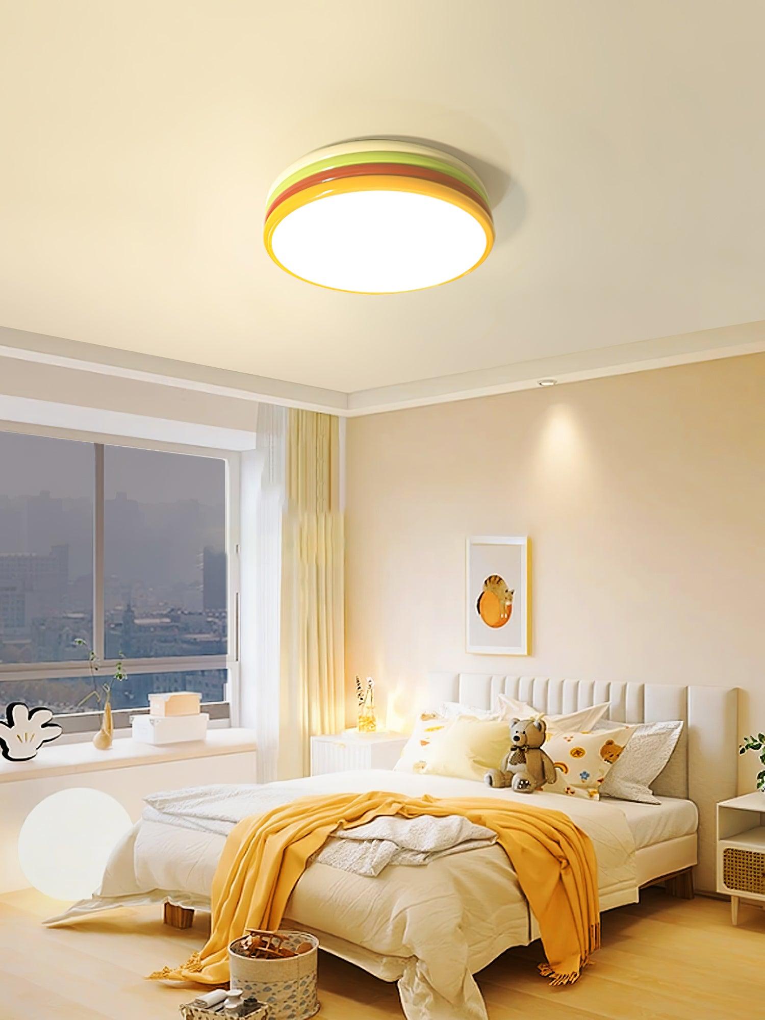 Comareth Unique Art Color Stack Ceiling Lamp - Letslighting