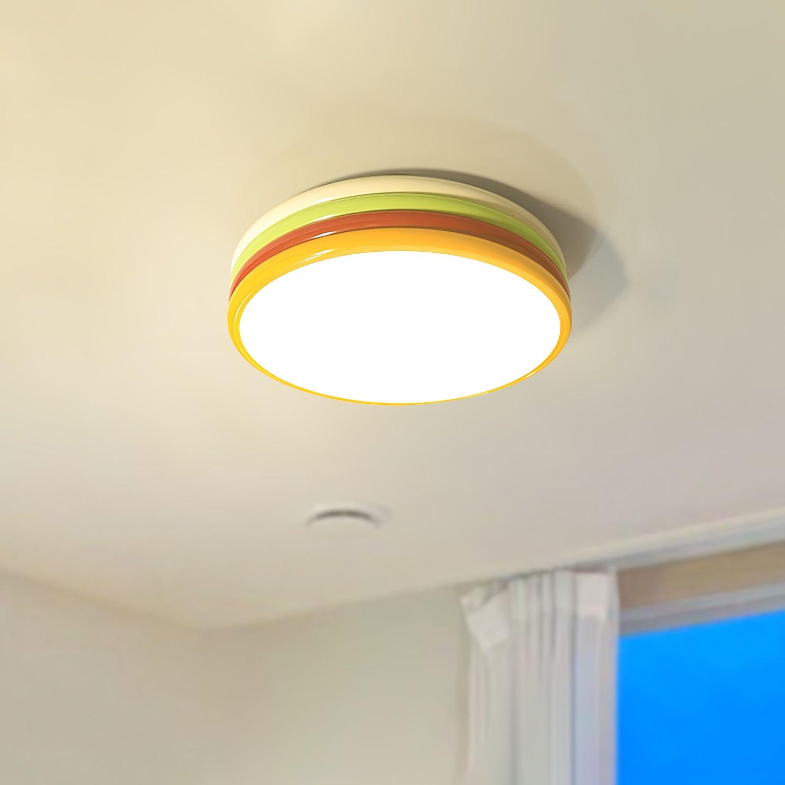 Comareth Unique Art Color Stack Ceiling Lamp - Letslighting