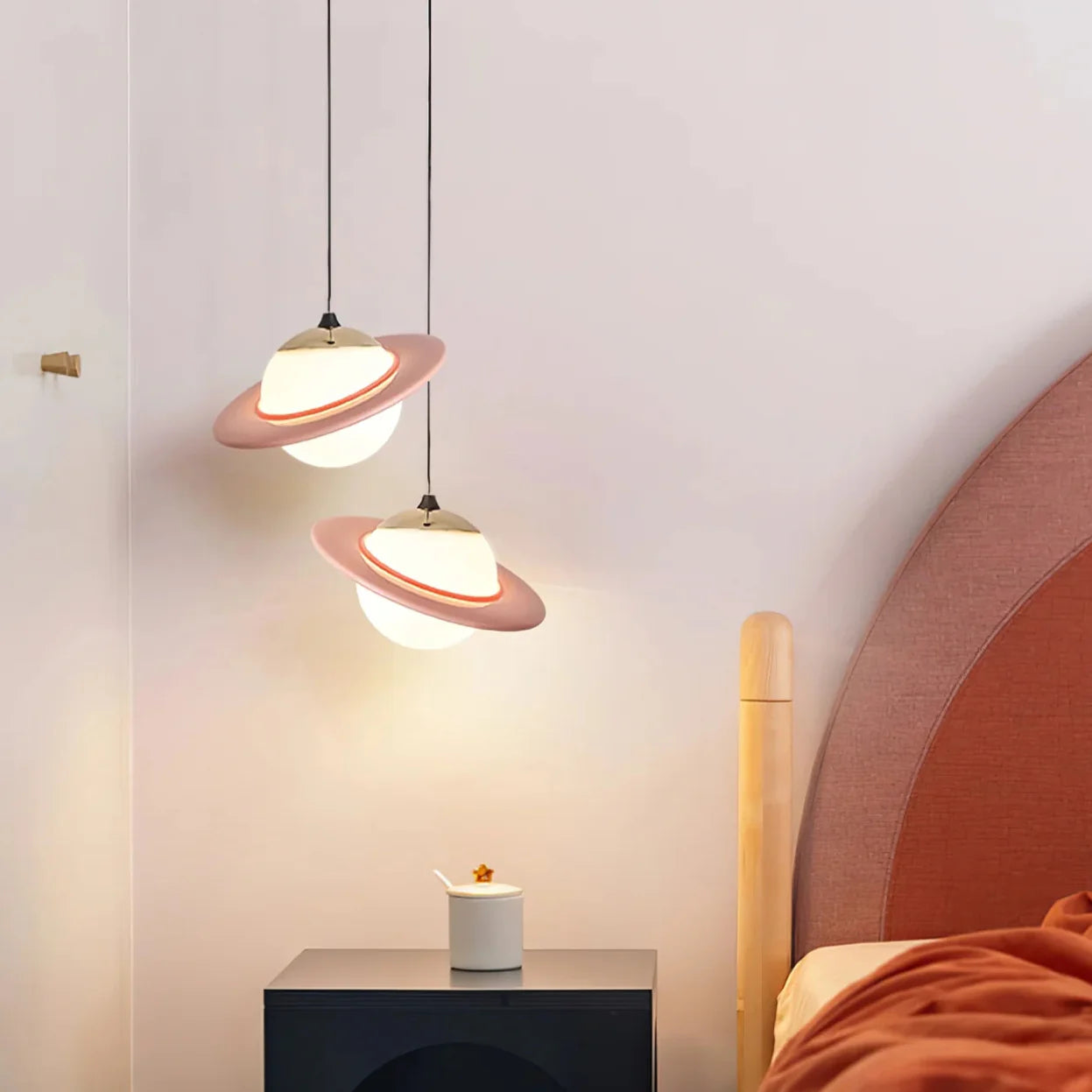 Valentina Creative Pendant Light /Resin/Glass Bedroom/Study - Letslighting