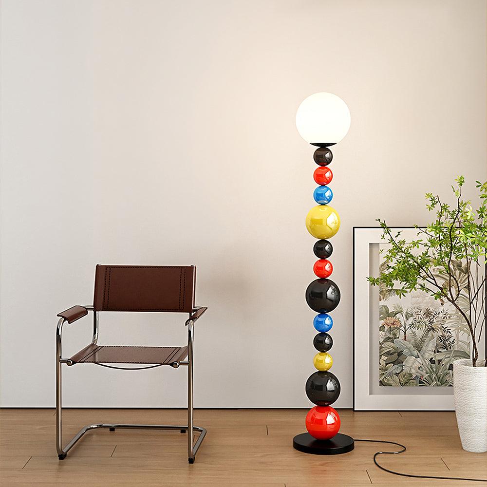 Zoriel Glass Artistic Floor Lamp - Letslighting