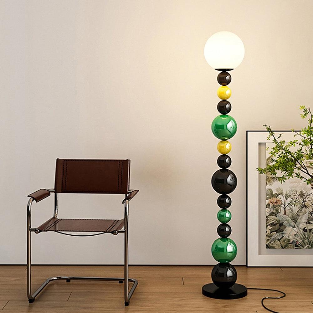 Zoriel Glass Artistic Floor Lamp - Letslighting