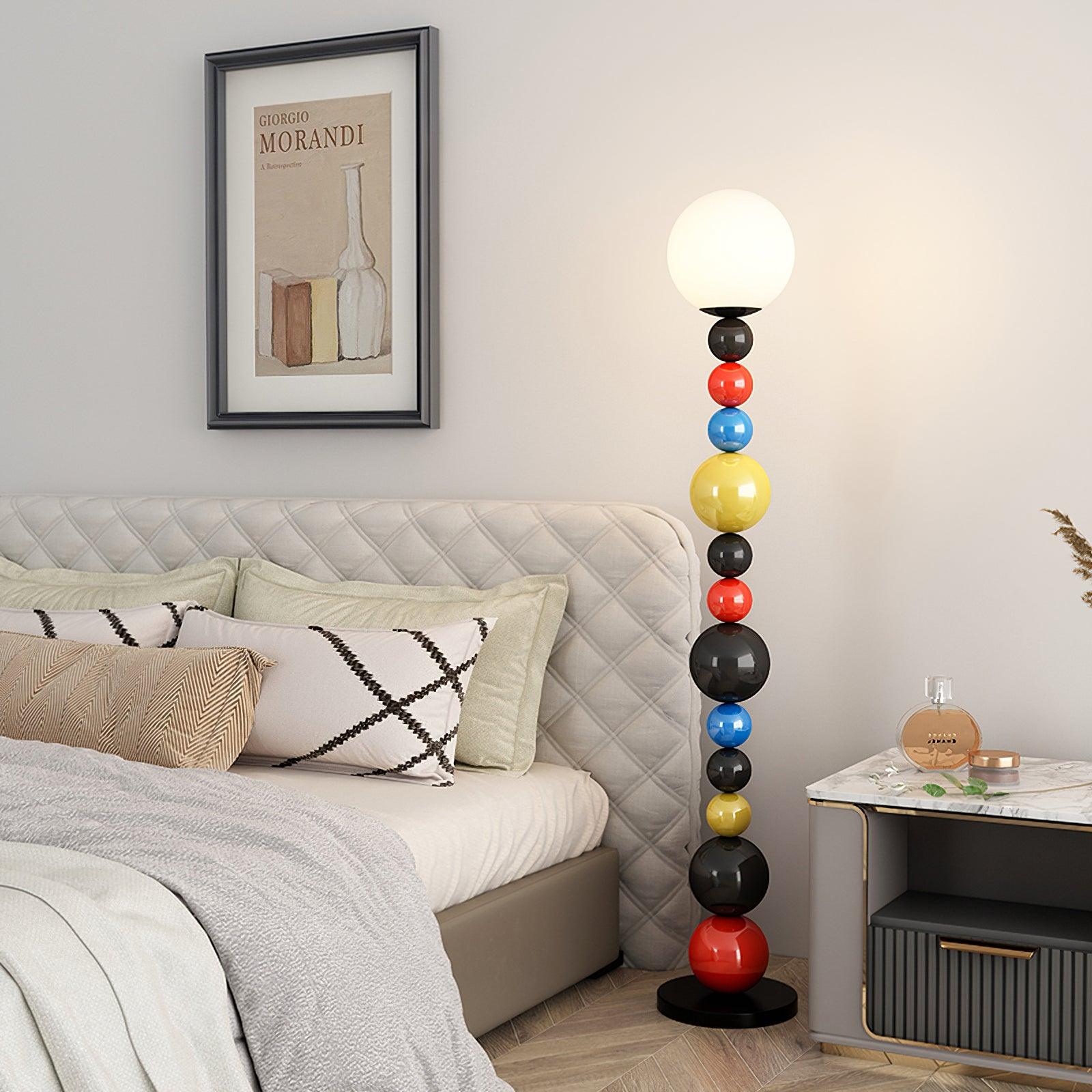 Zoriel Glass Artistic Floor Lamp - Letslighting