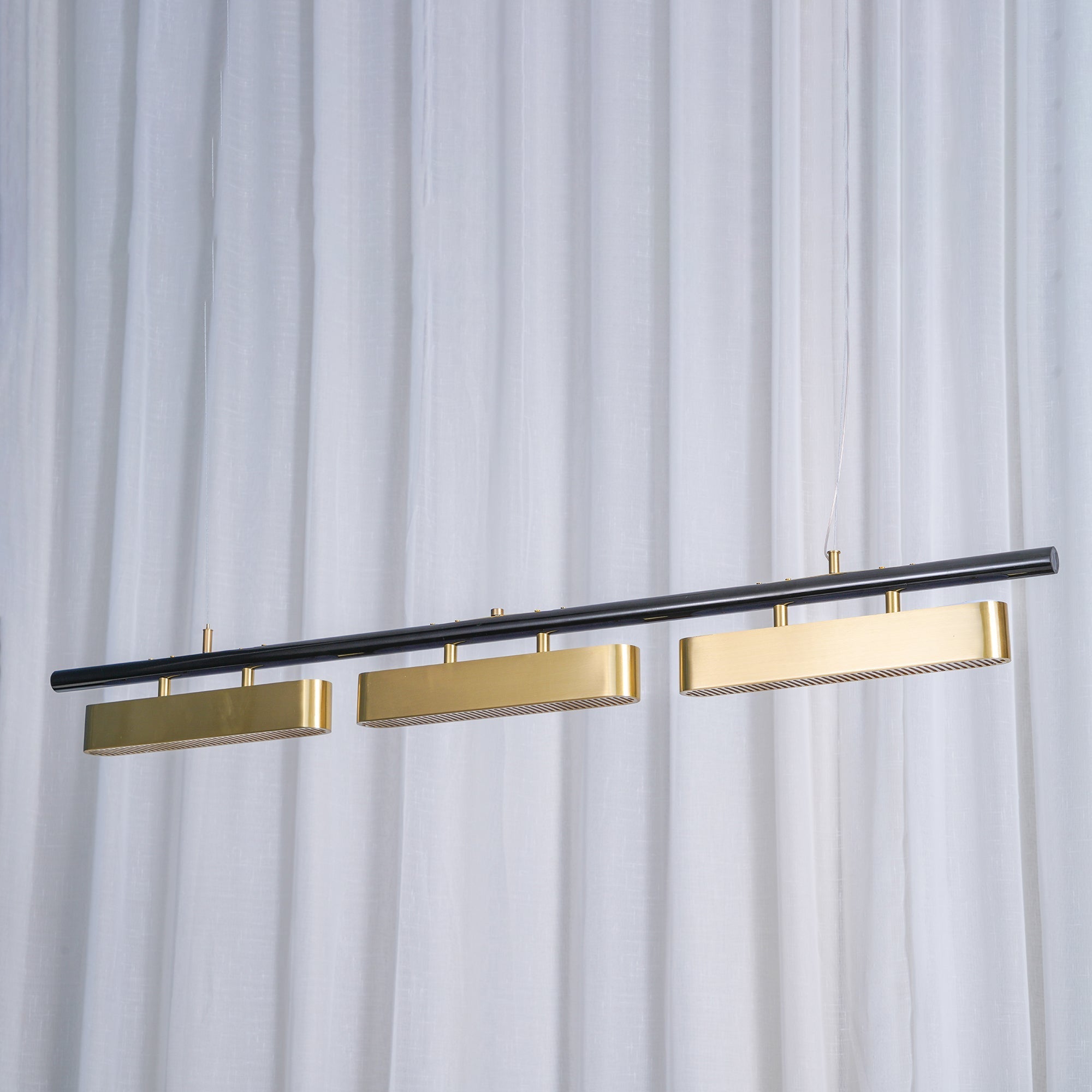 Elarain Brass Minimalist Pendant Light - Letslighting