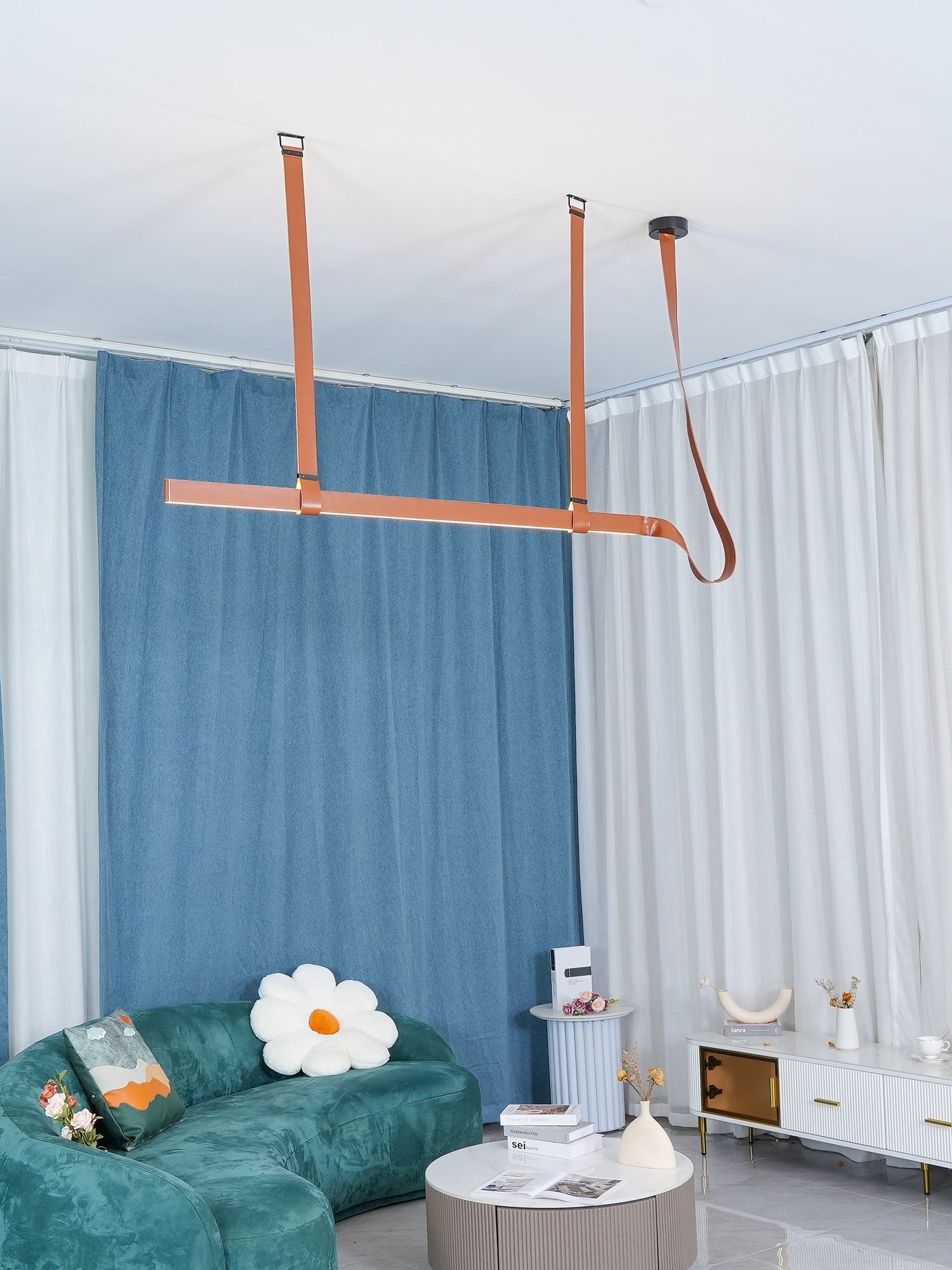 Arcadia Modern Leather Pendant Lamp - Letslighting