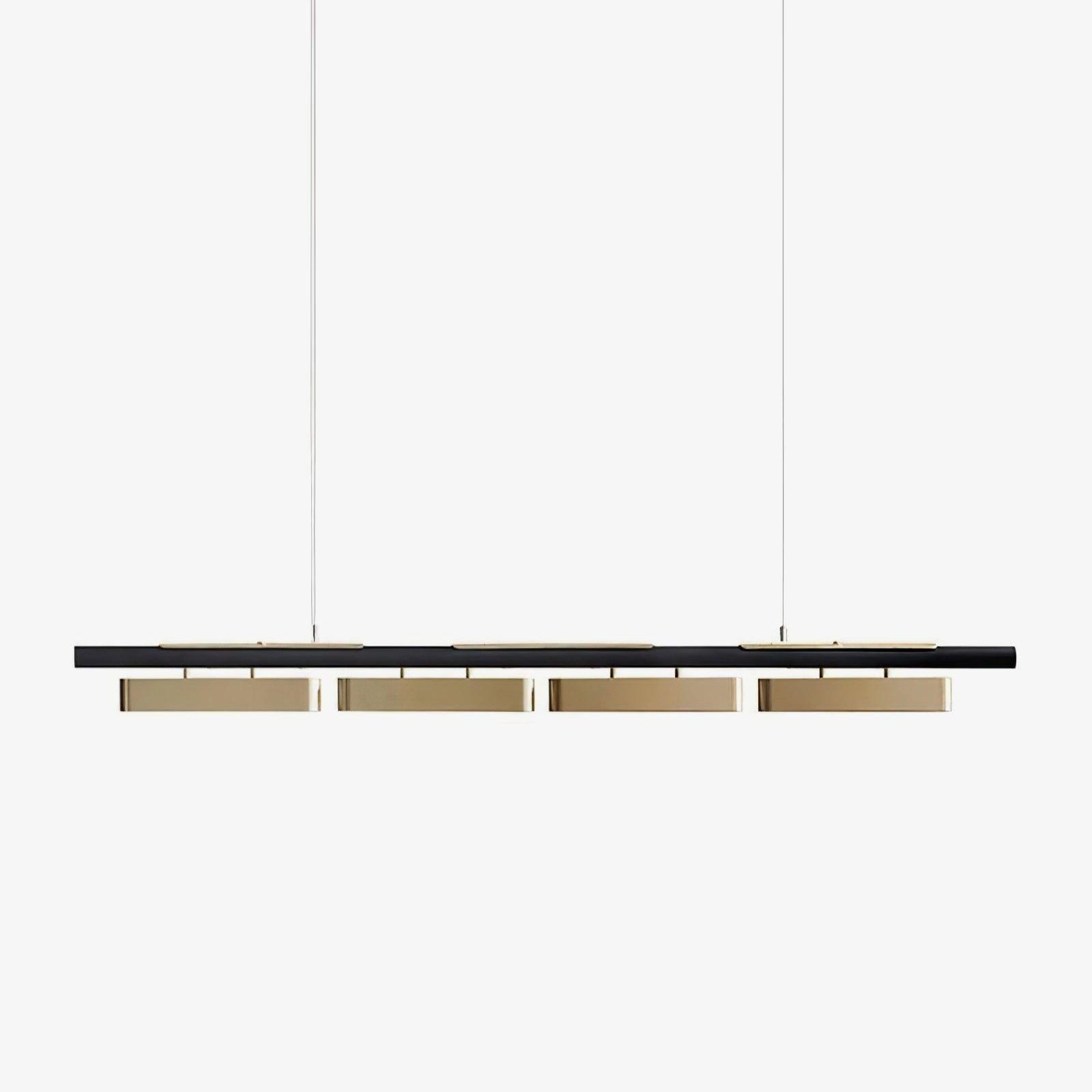 Elarain Brass Minimalist Pendant Light - Letslighting