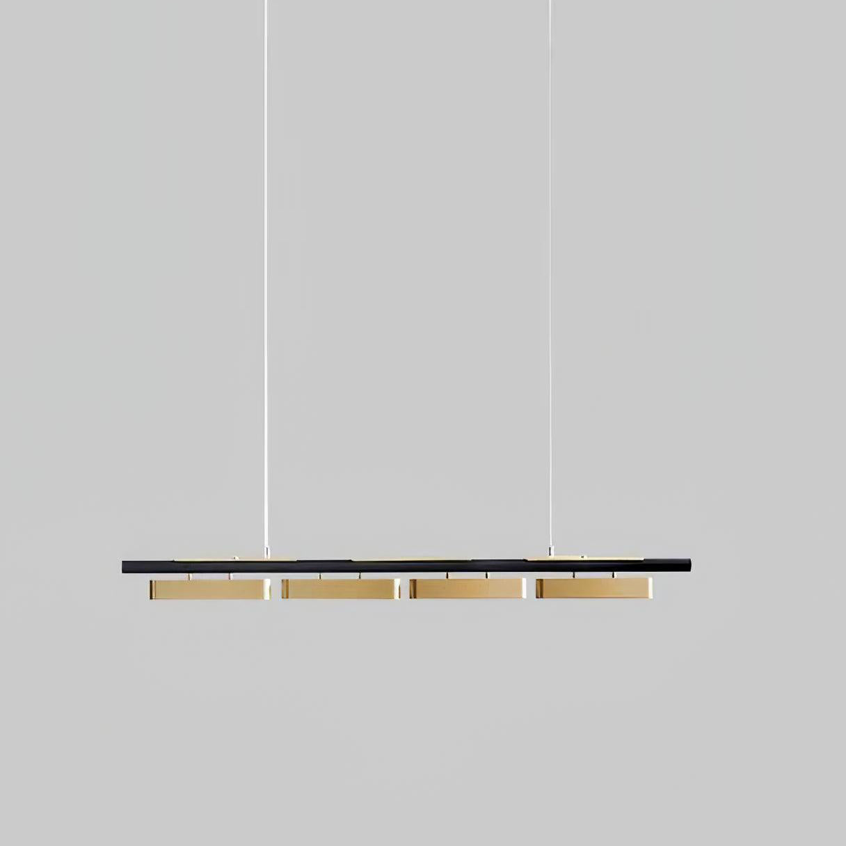 Elarain Brass Minimalist Pendant Light - Letslighting
